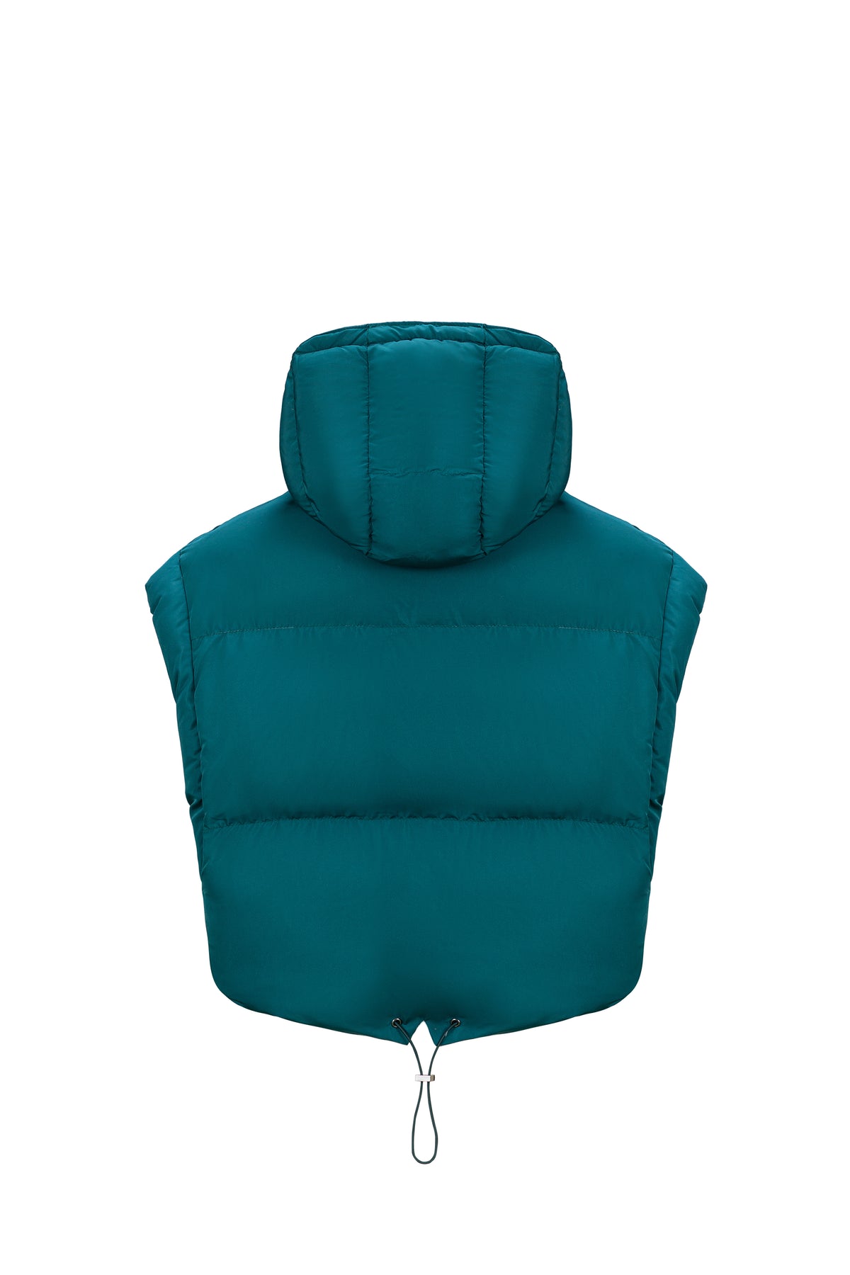 Reversible belted coat in Malachite