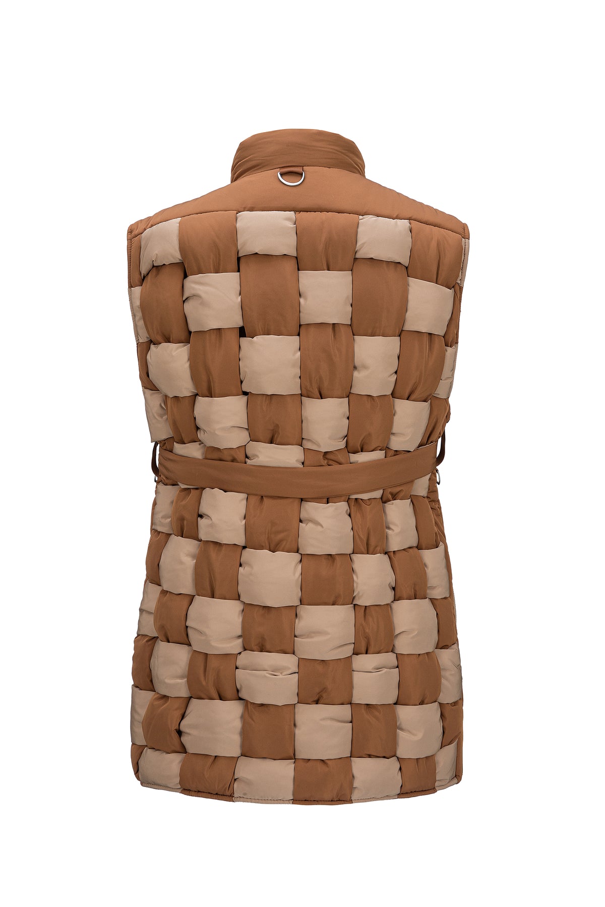 Gilet in Sand/Brown