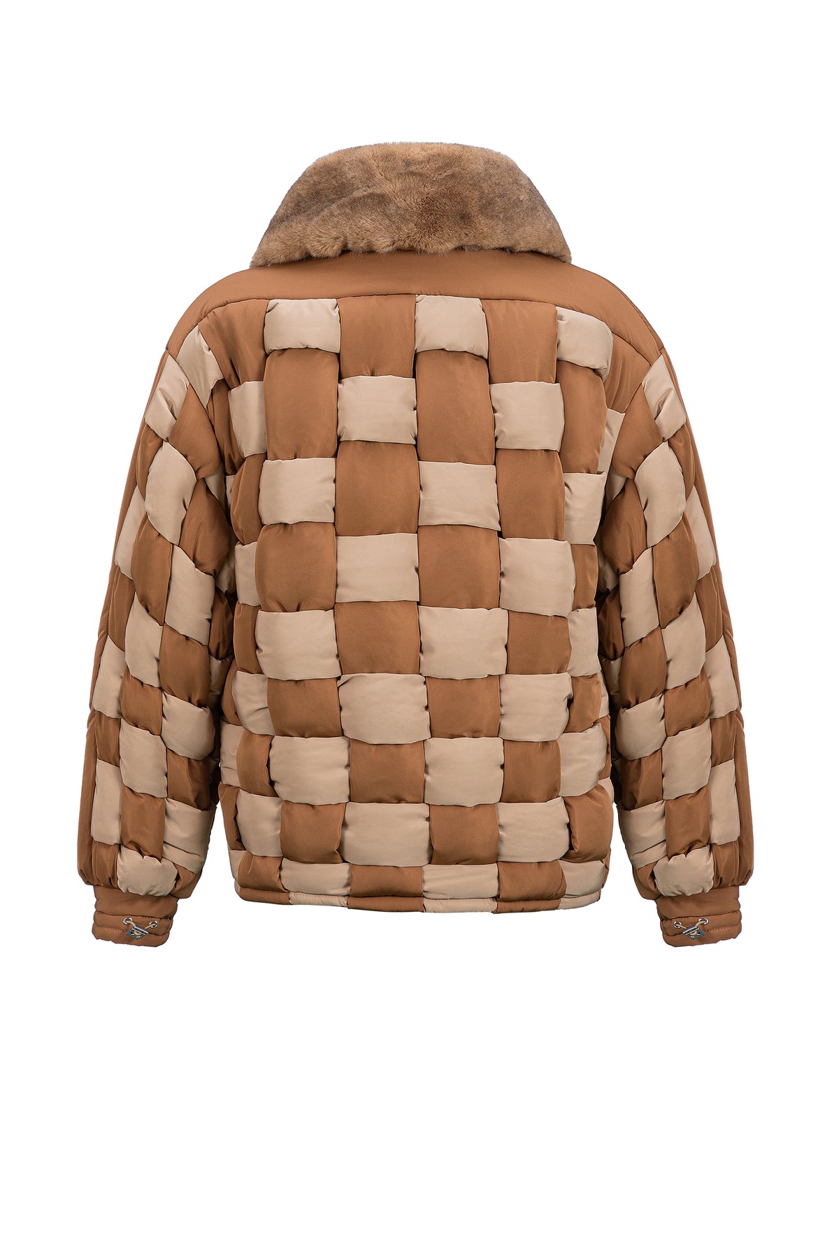 Bomber jacket in Sand/Brown