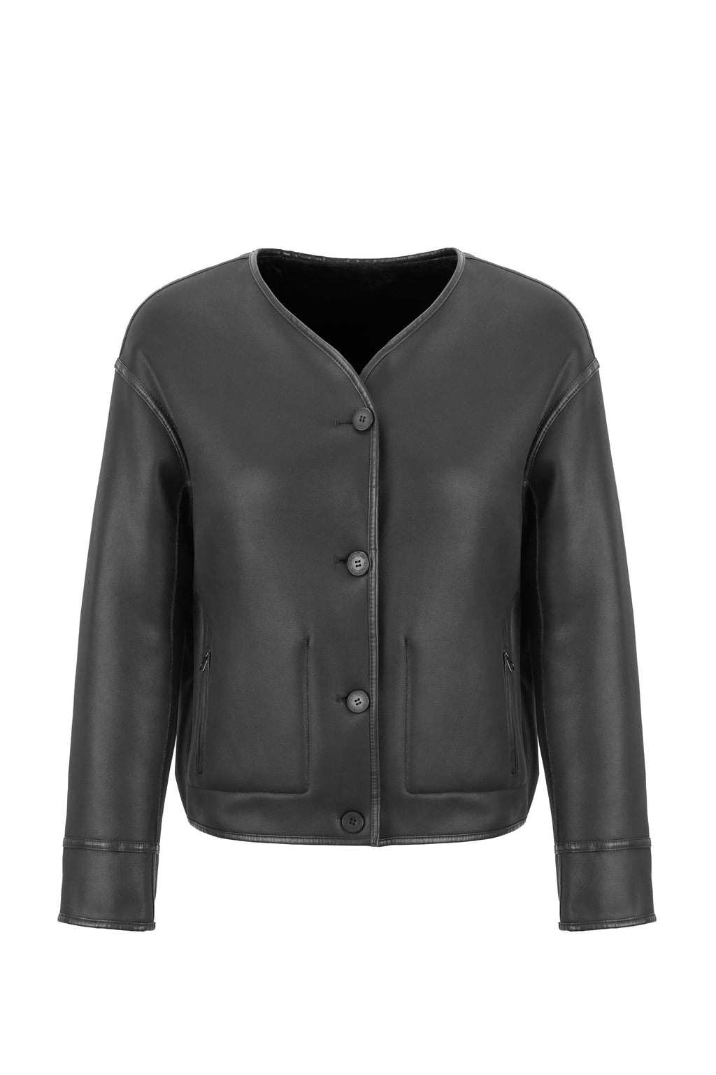 Reversible Blouson in Black