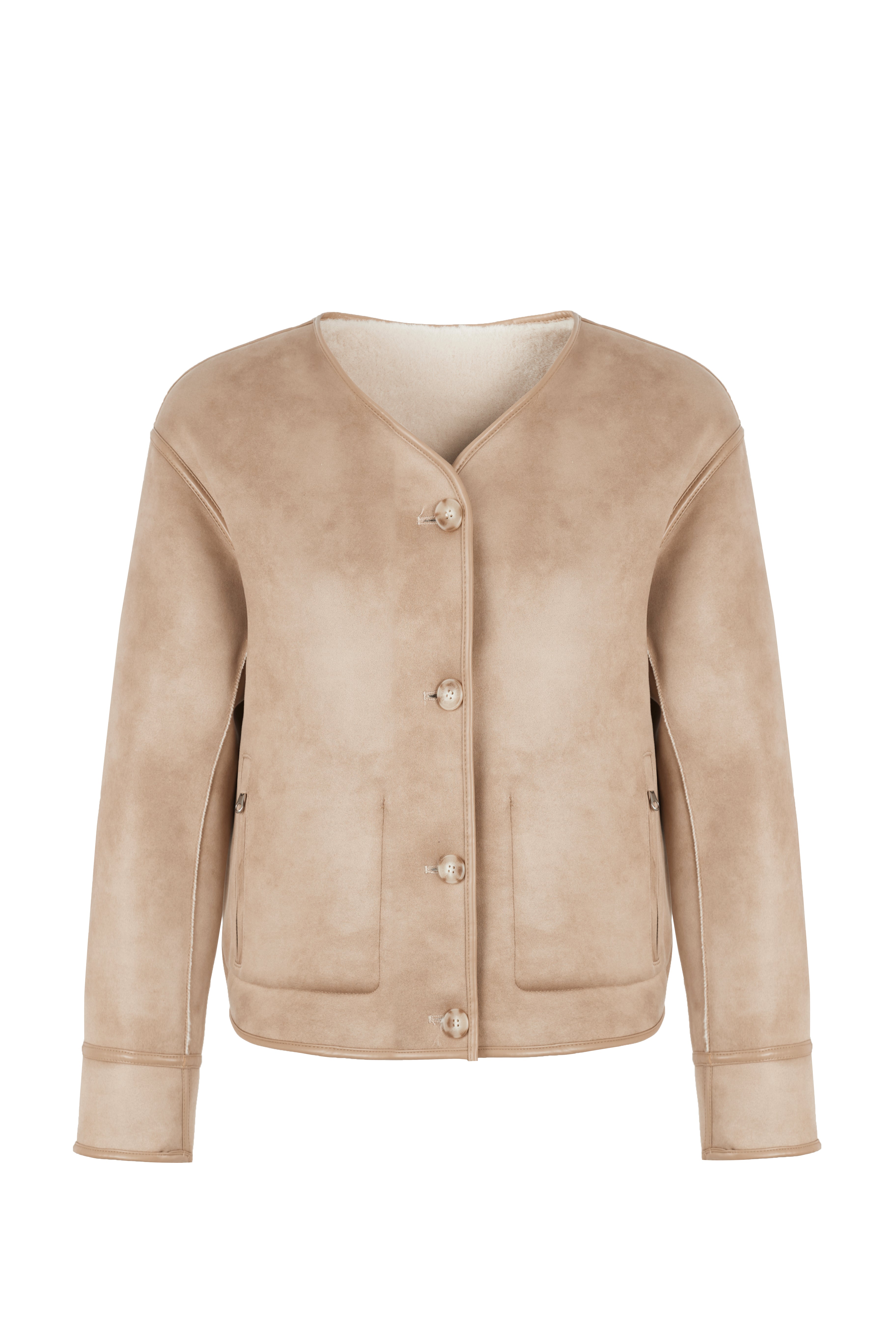 Reversible Blouson in Rice