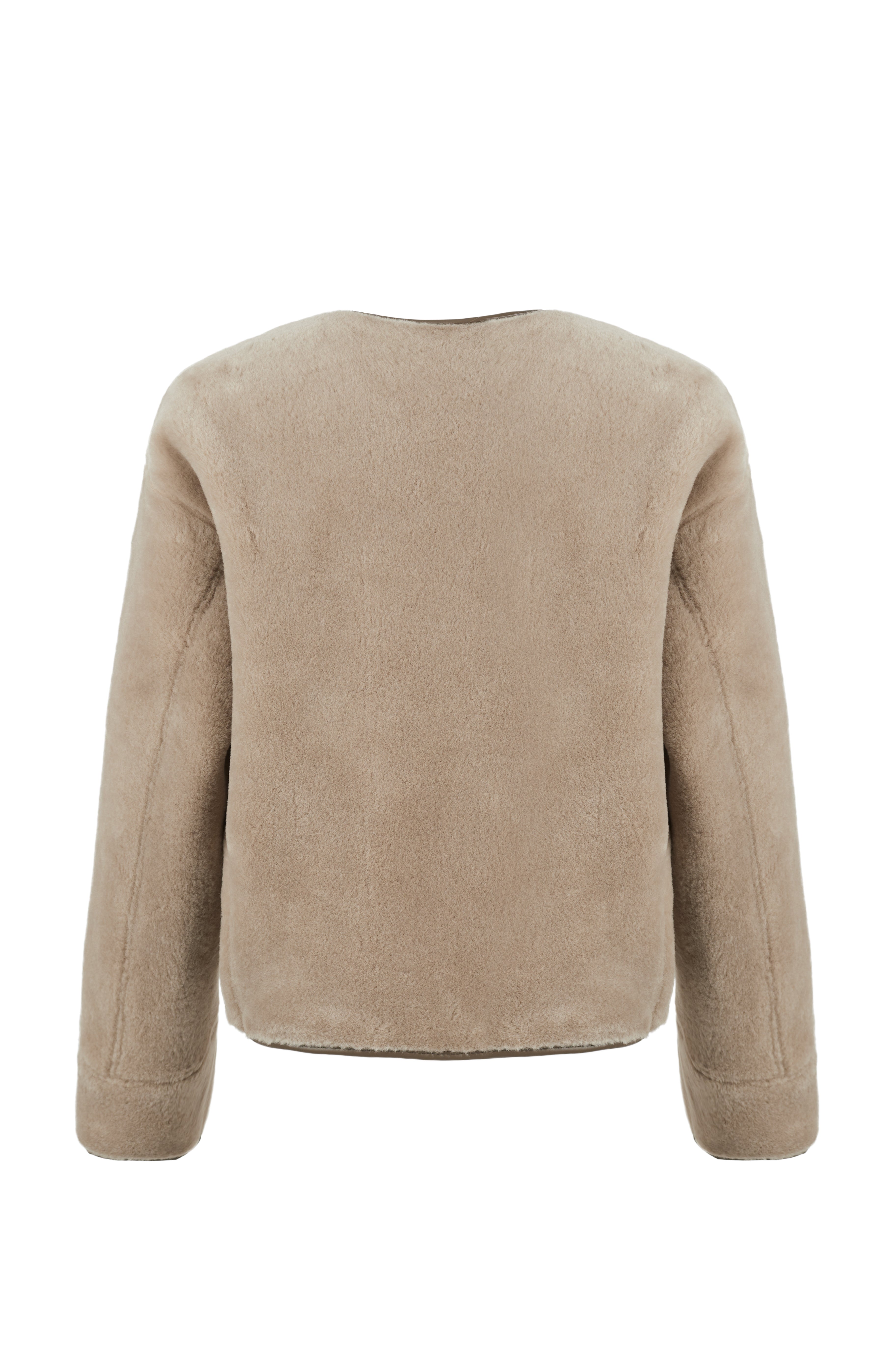 Reversible Blouson in Taupe