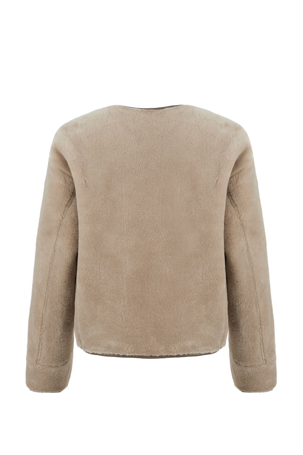 Reversible Blouson in Taupe