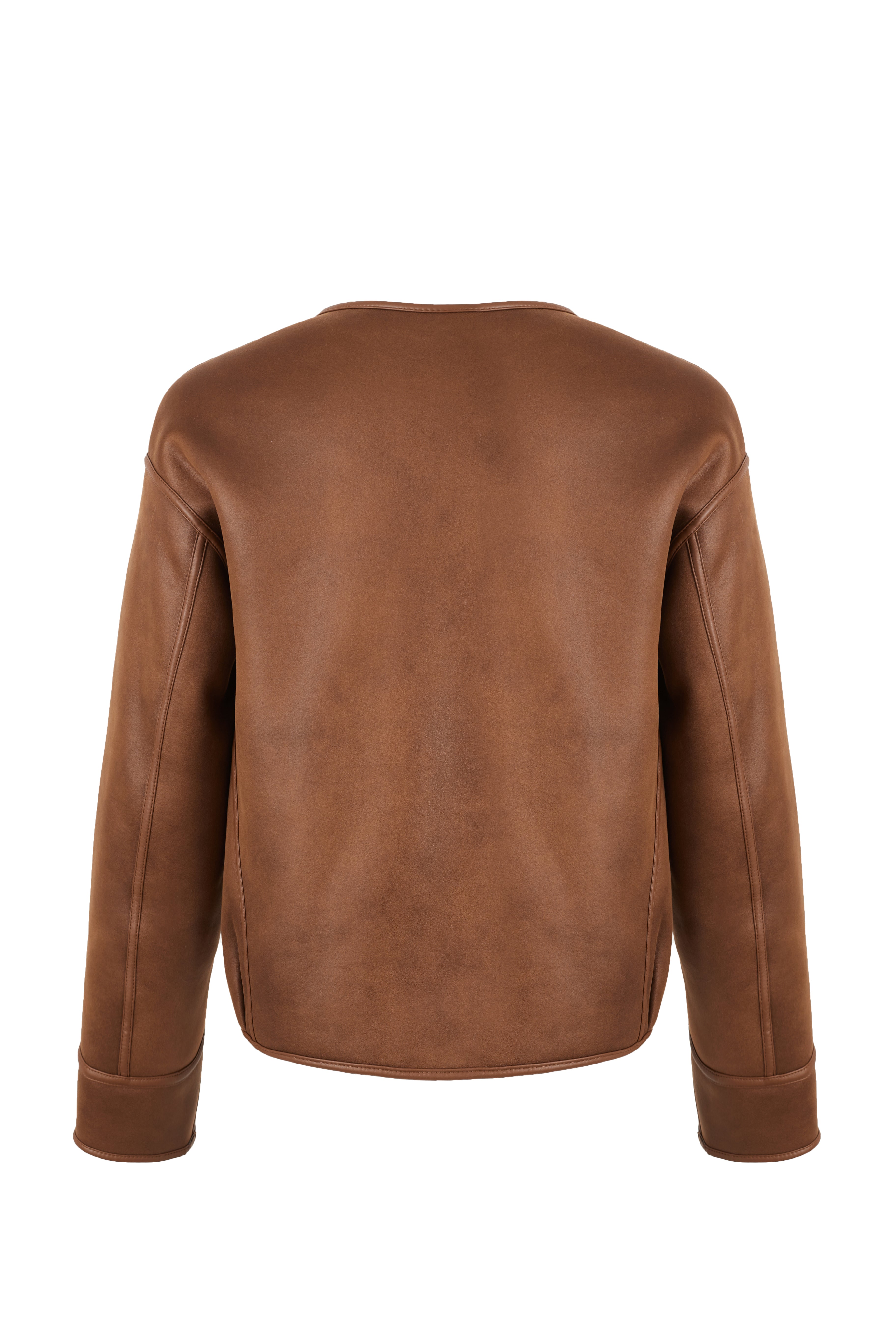 Reversible Blouson in Toffee