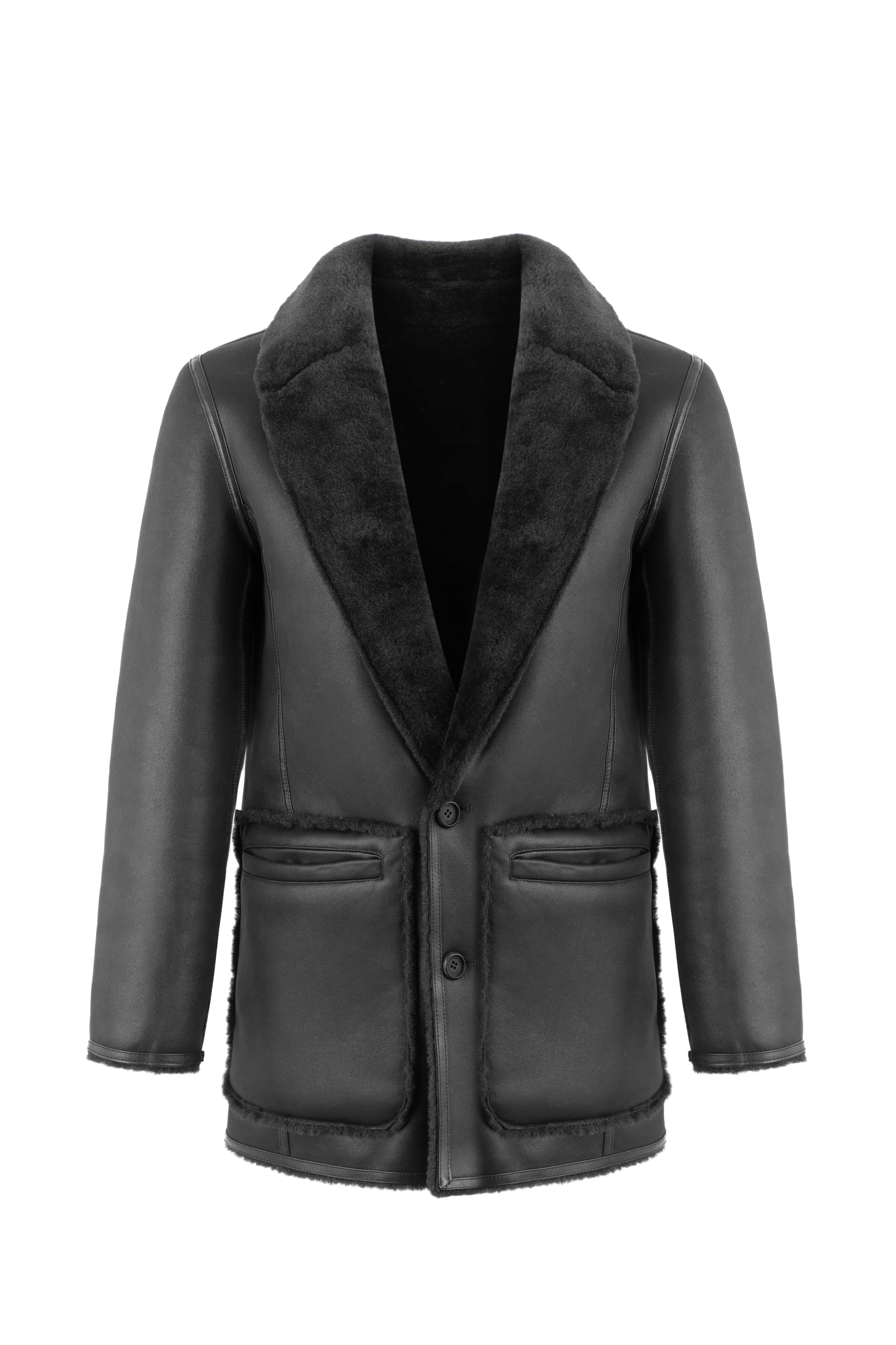Reversible Blazer in Black