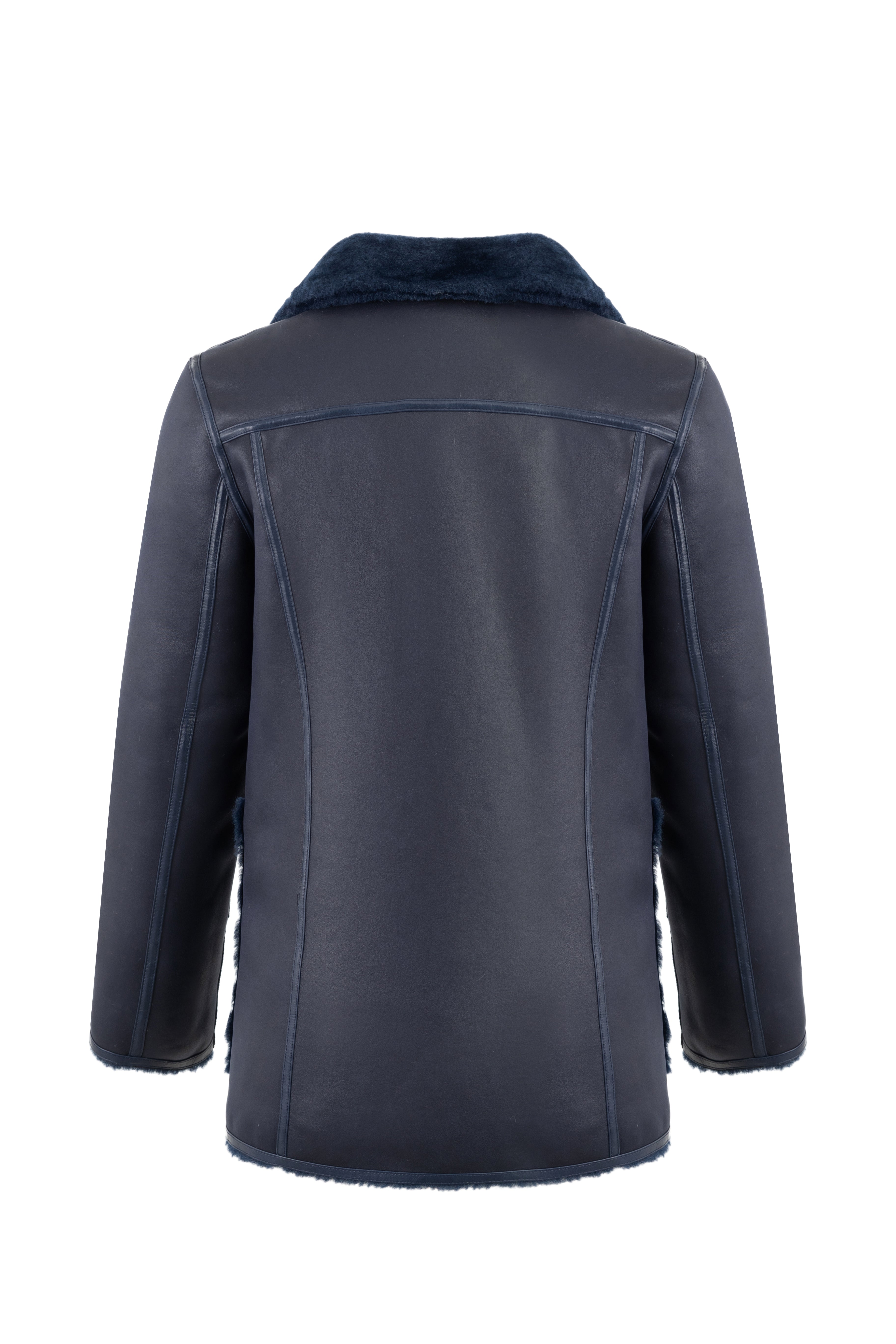 Reversible Blazer in Navy