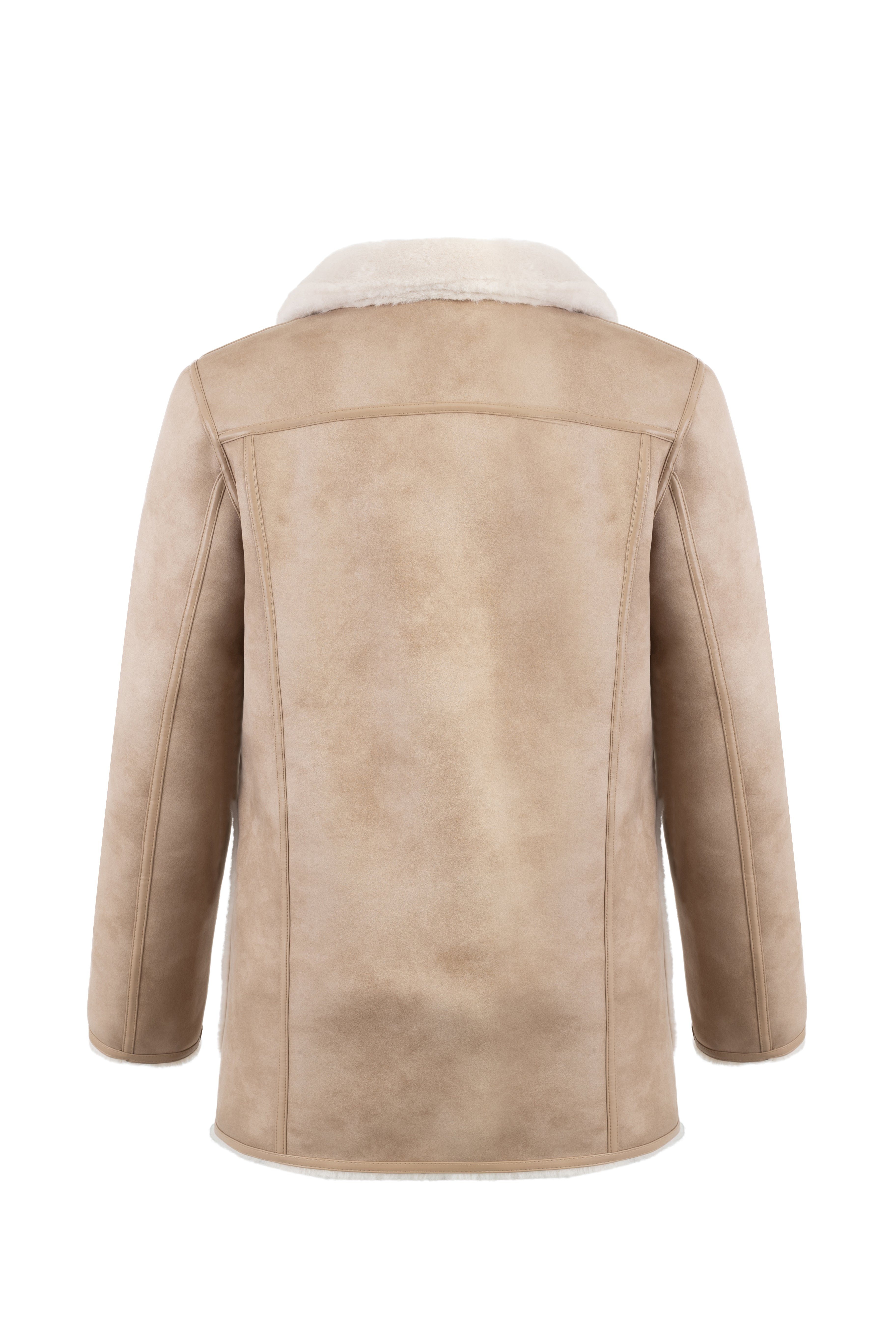 Reversible Blazer in Rice