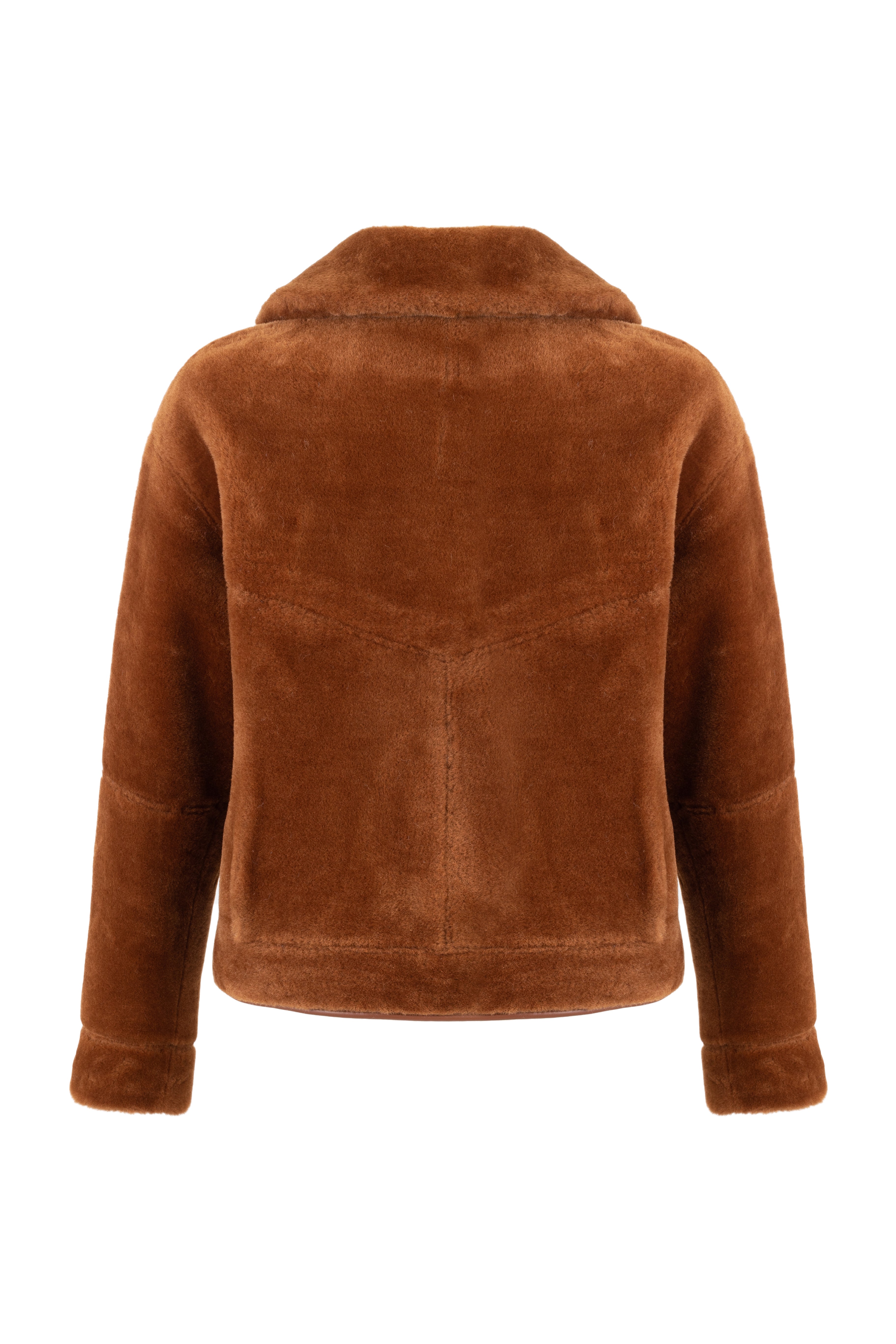 Reversible Jacket in Toffee