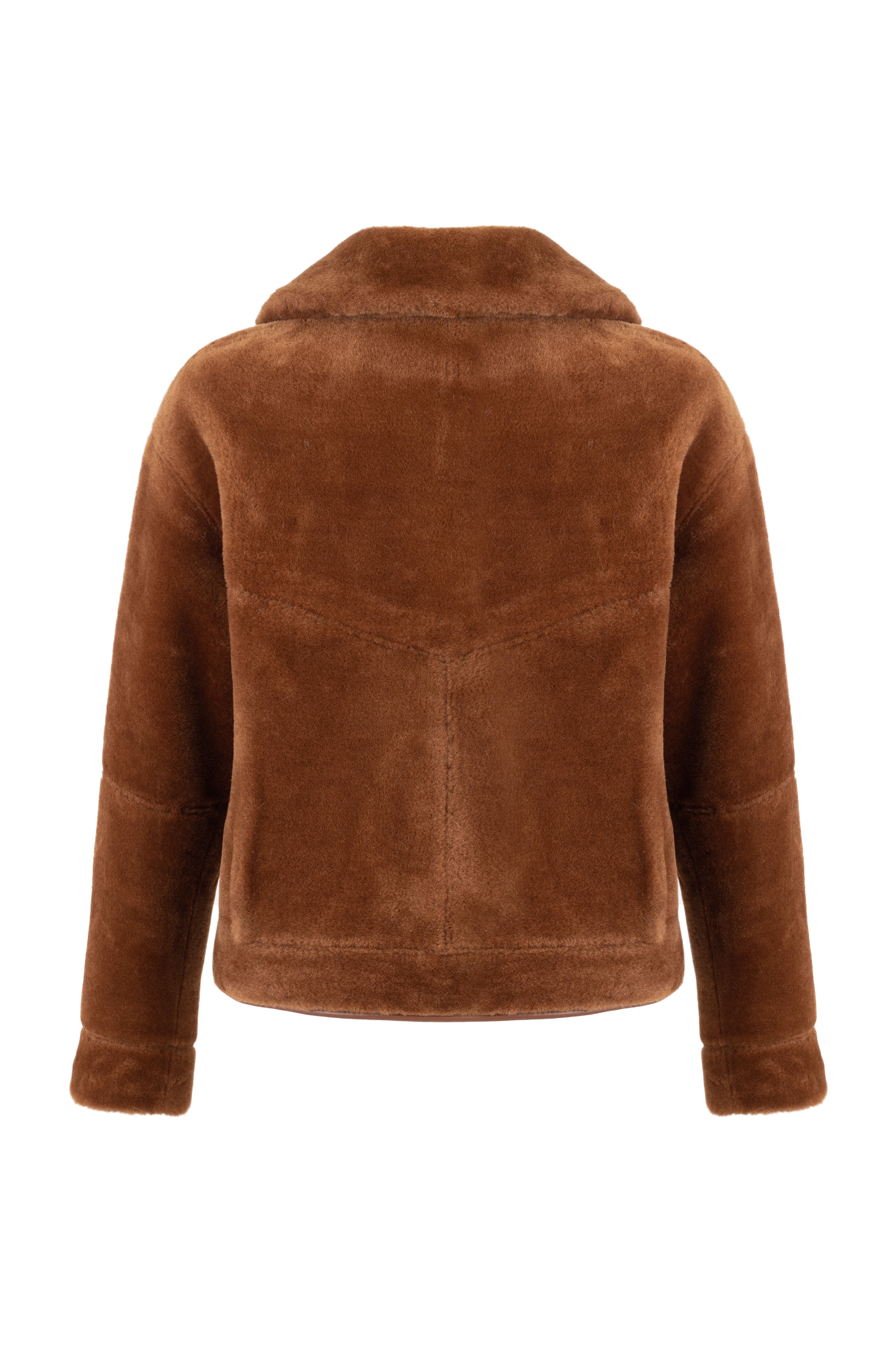 Reversible Jacket in Toffee