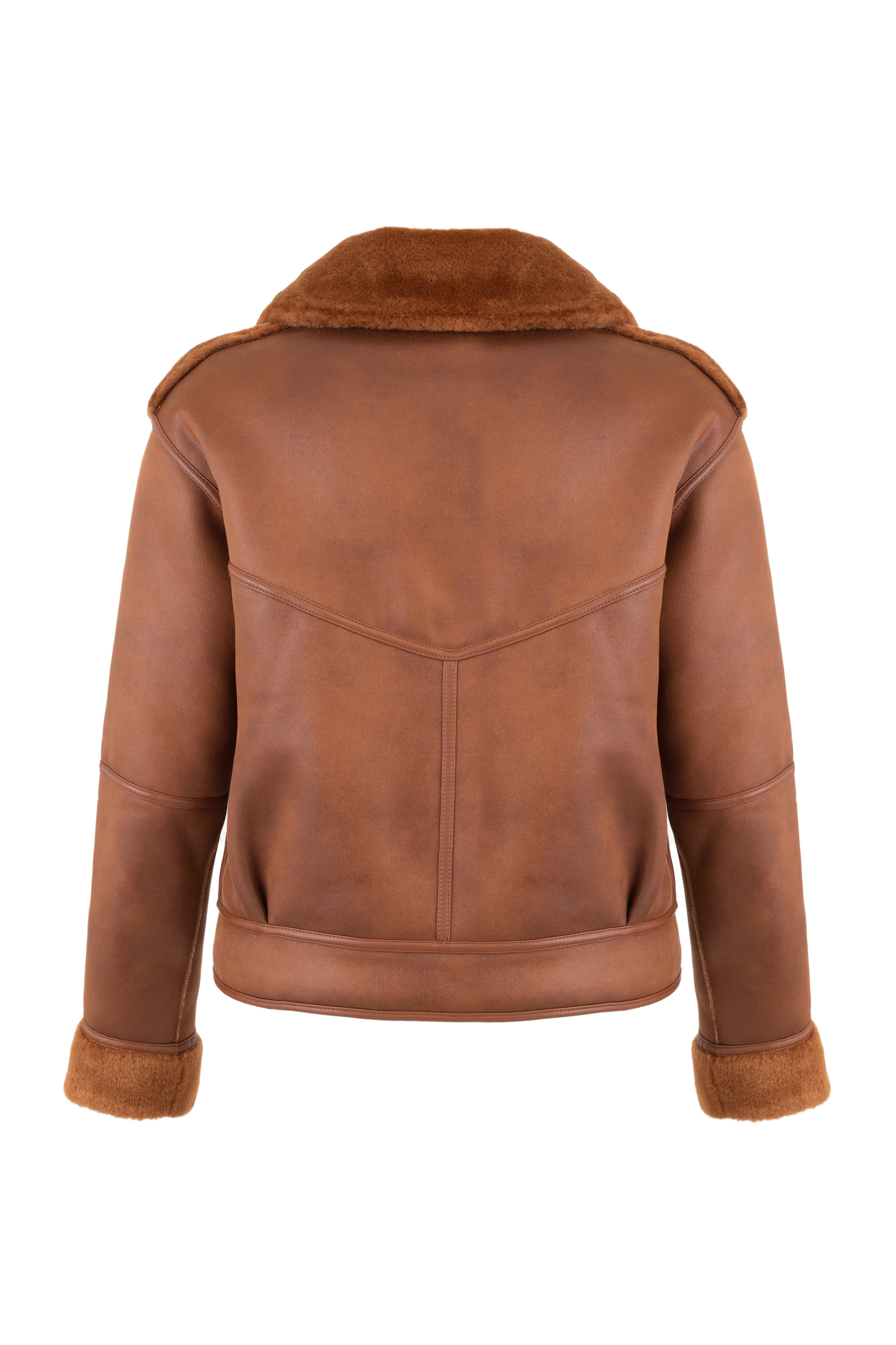 Reversible Jacket in Toffee