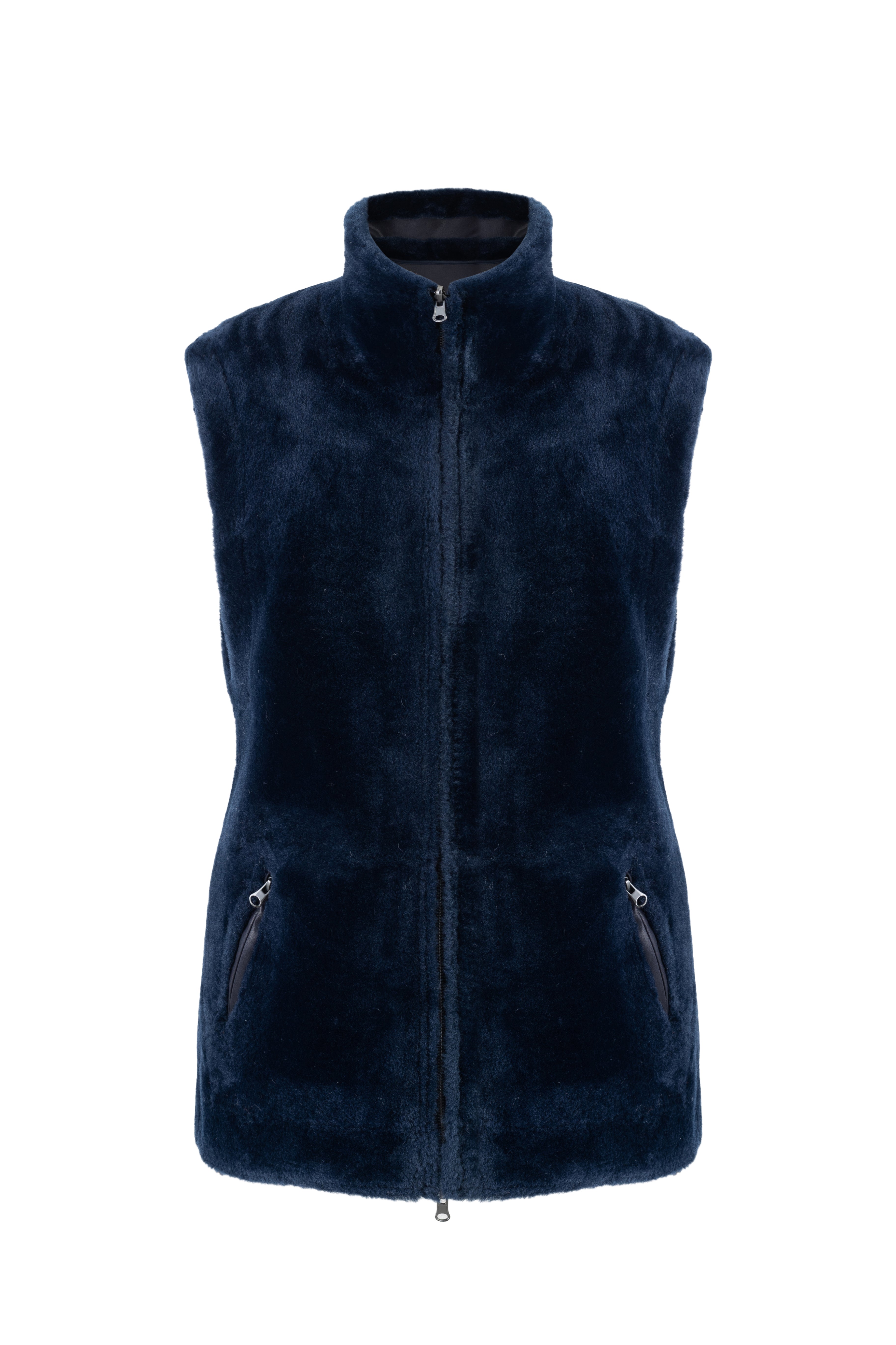 Reversible Gilet in Navy