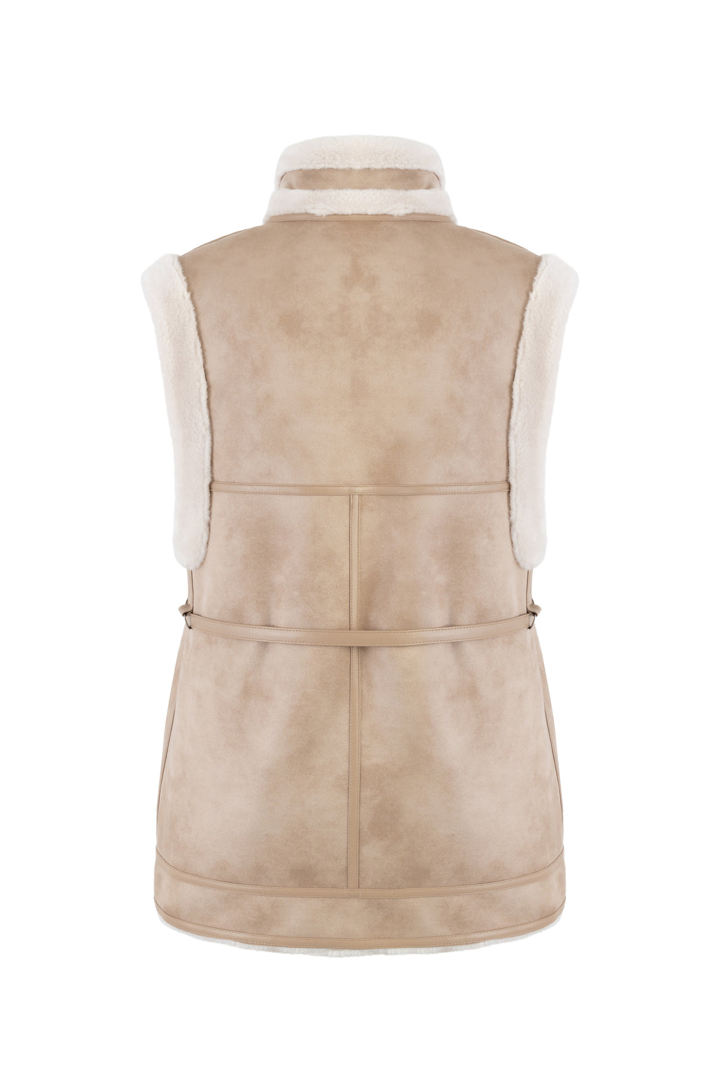 Reversible Gilet in Rice