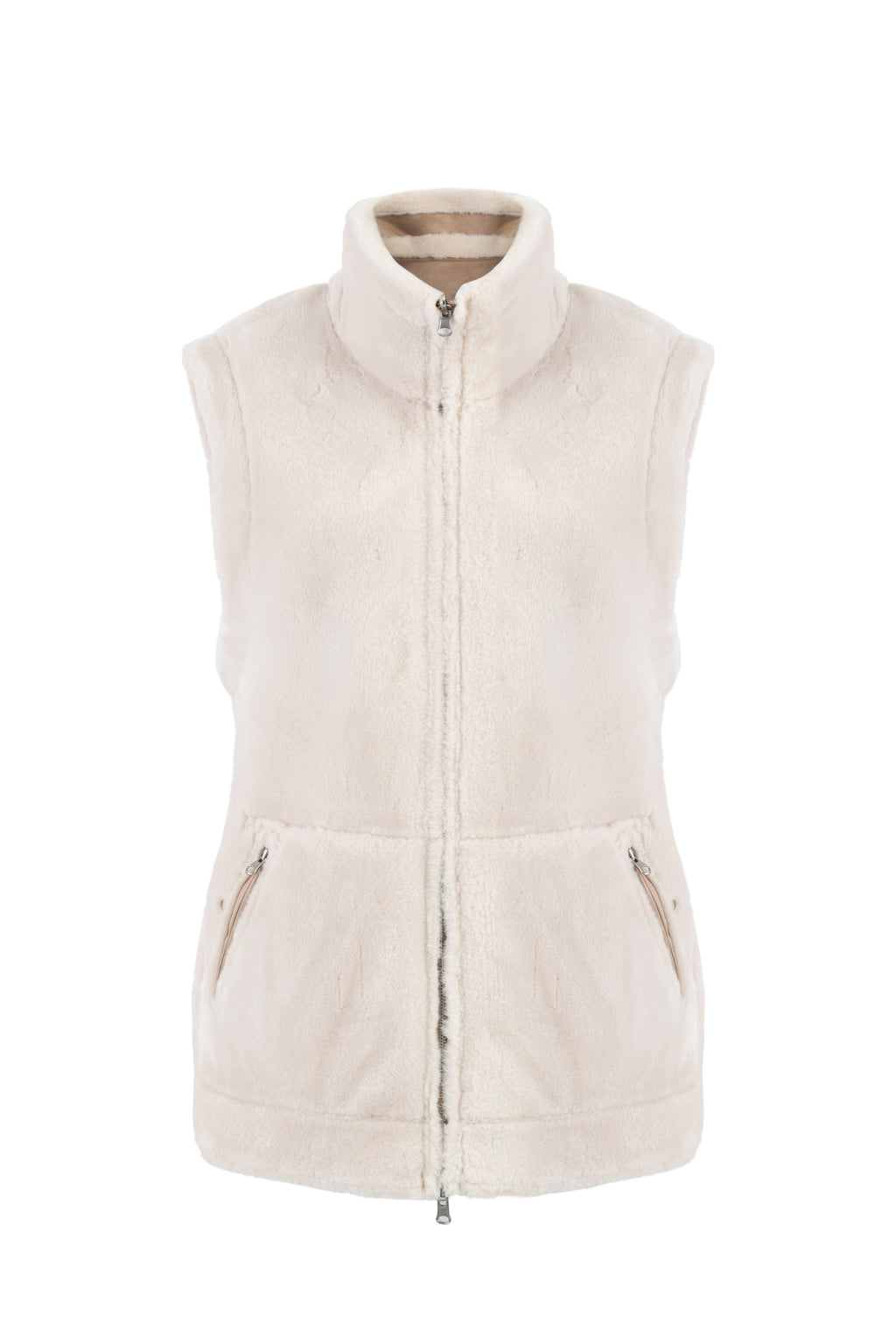 Reversible Gilet in Rice