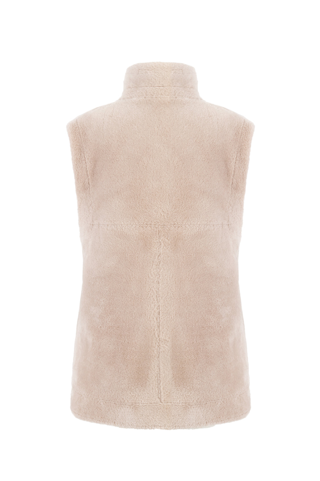 Reversible Gilet in Taupe