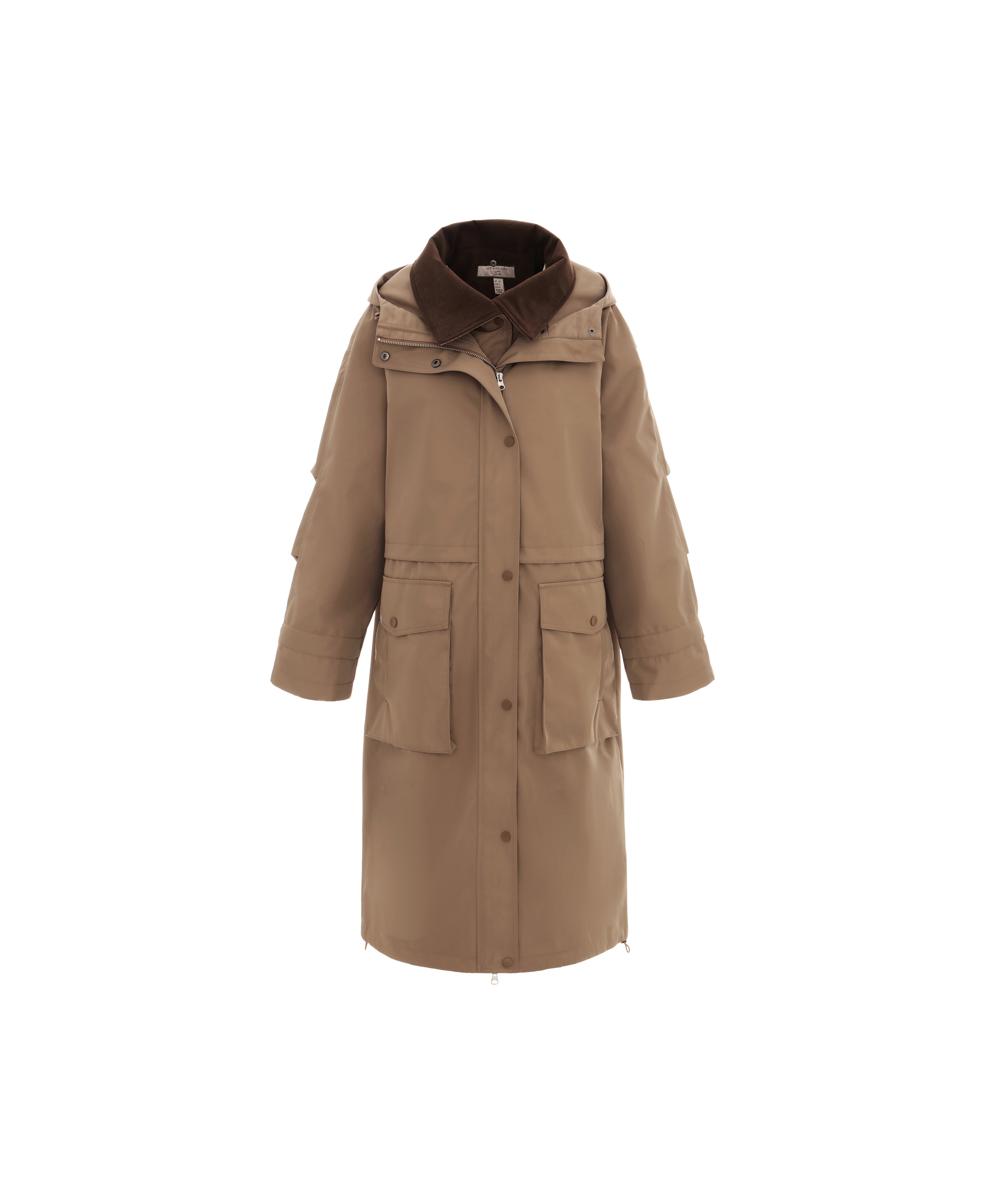 Long Parka in Camel