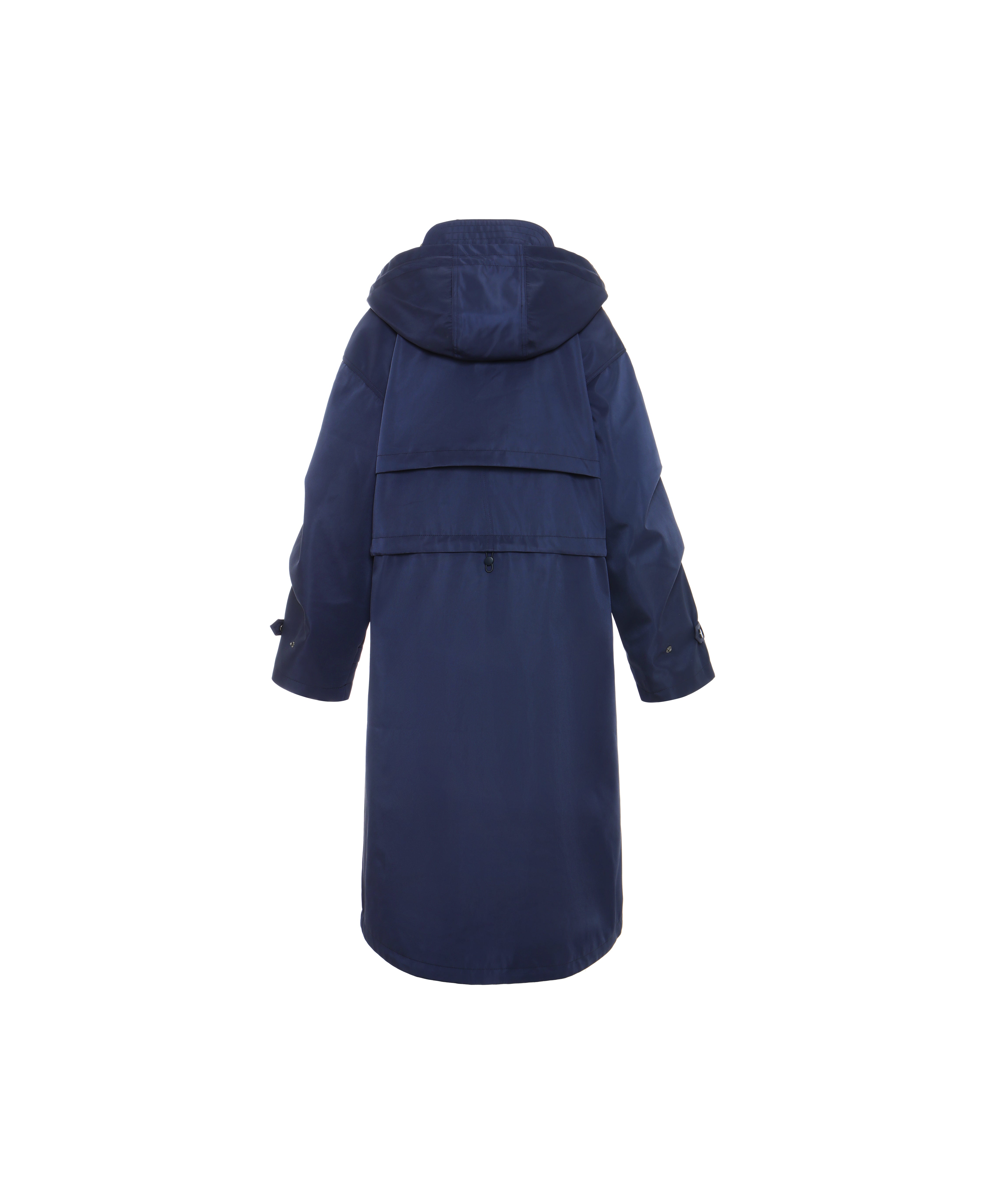 Long Parka in Navy – Urbancode London