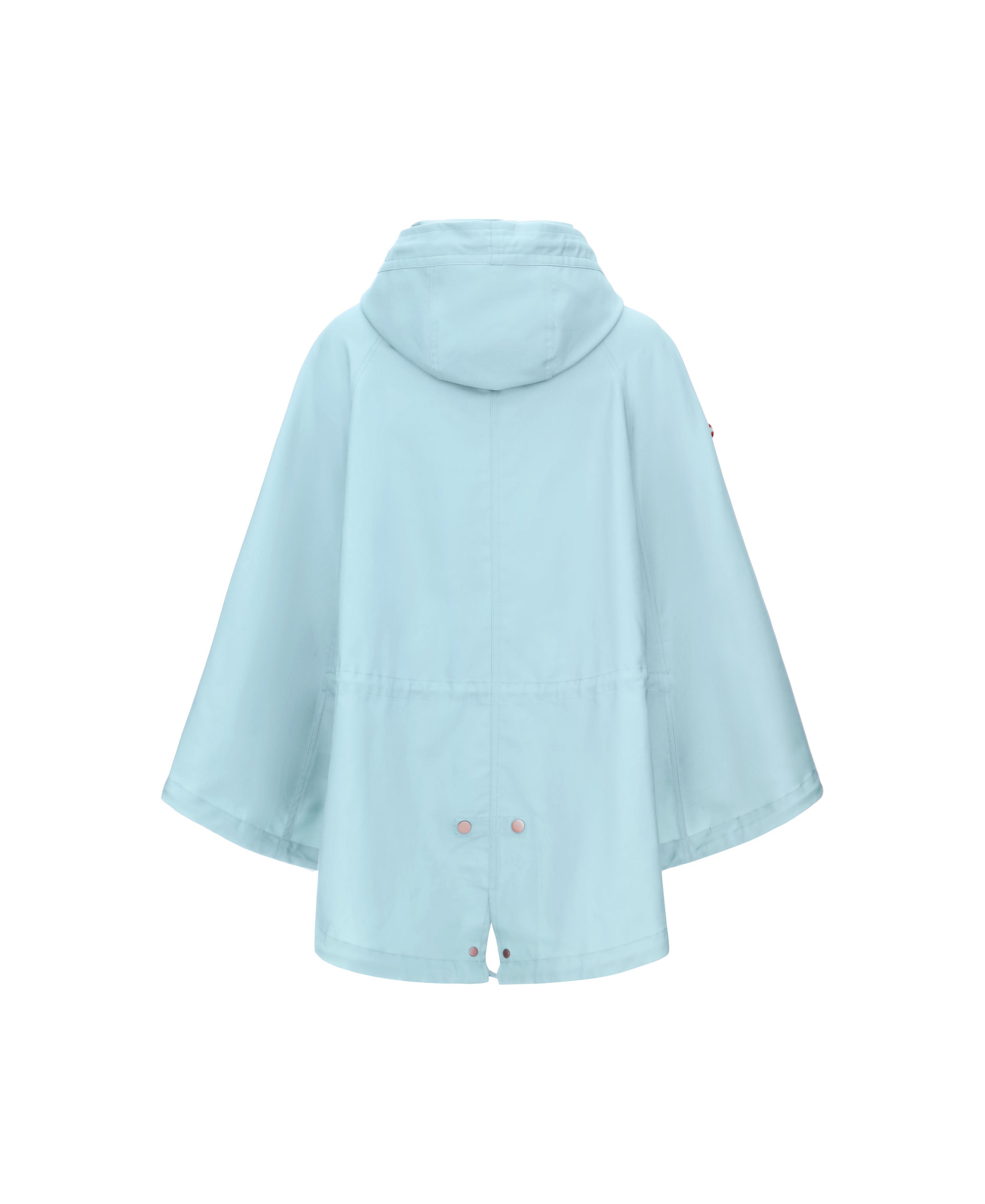 Shower Resistant Cape in Sky
