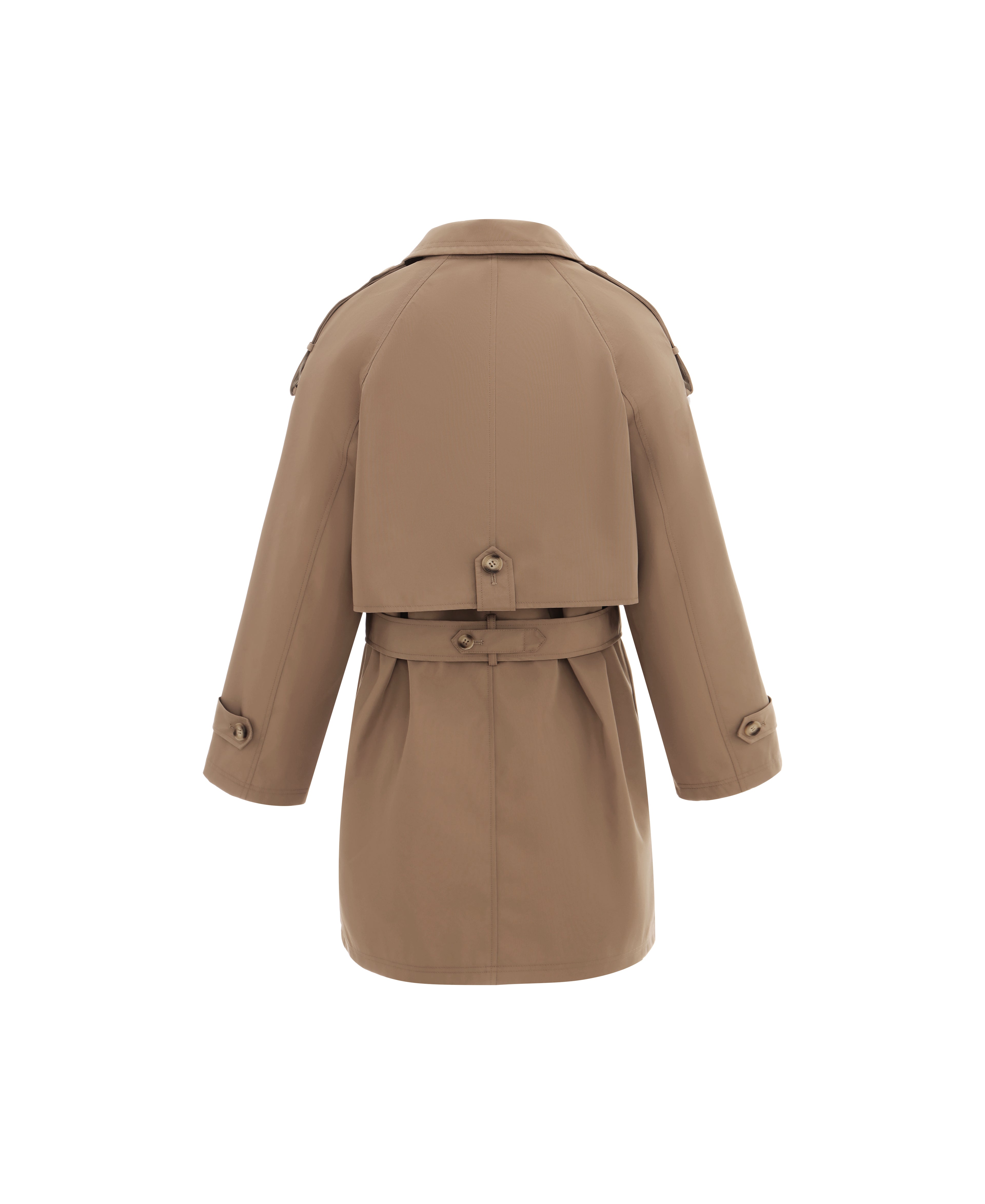 Two Part Trench Coat in Camel