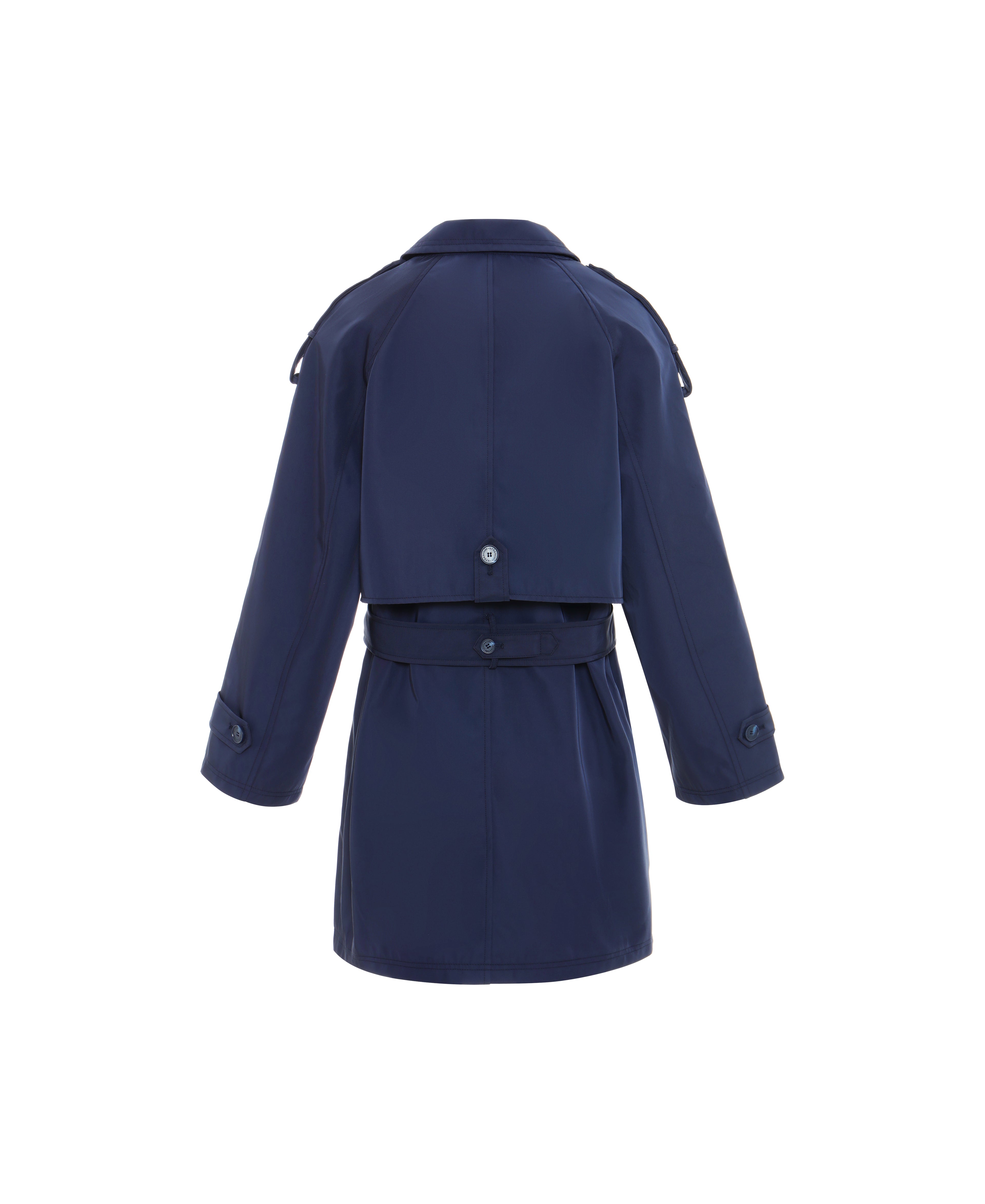 Two Part Trench Coat in Navy