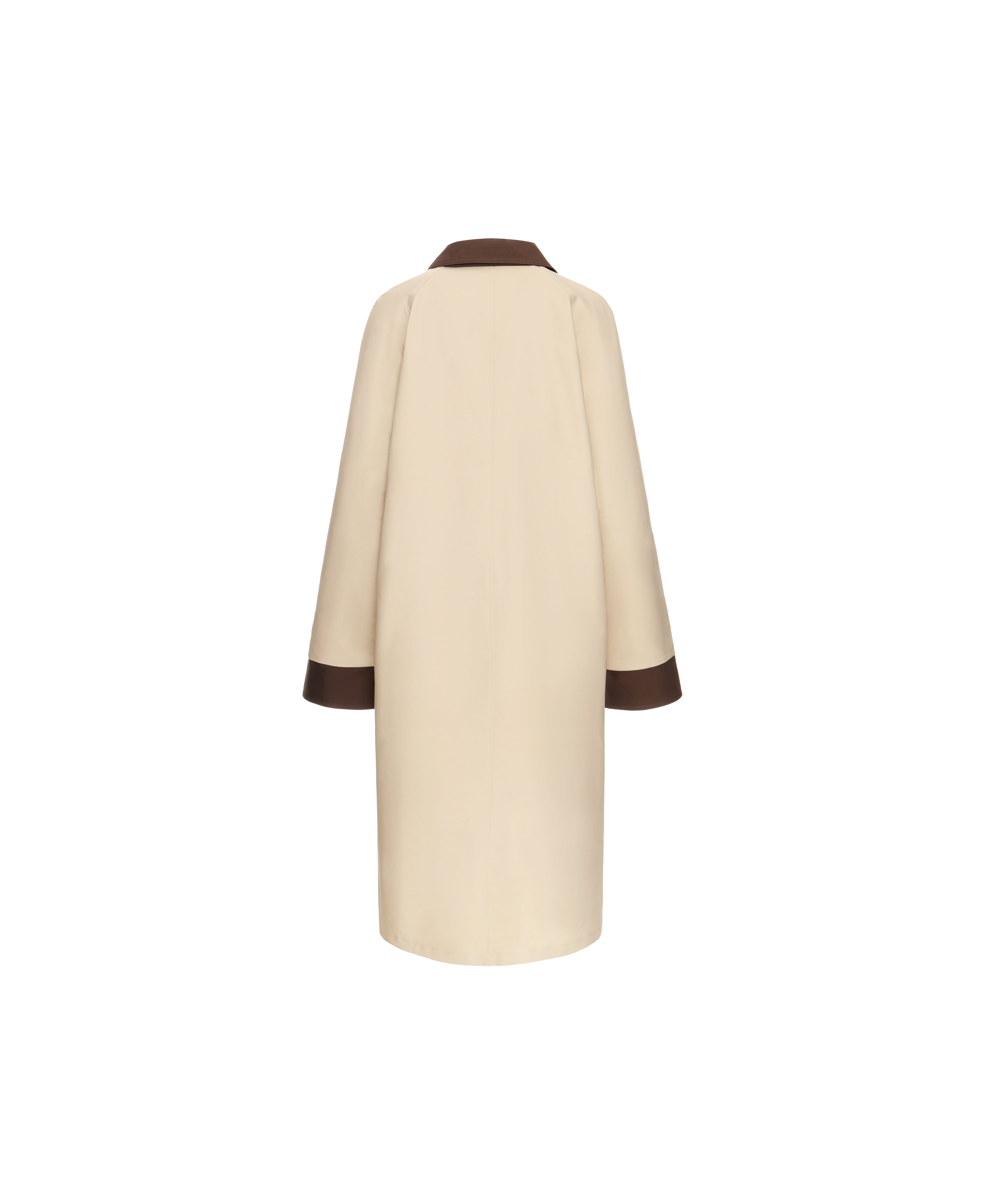 Reversible Midi Mac in Vanilla & Check