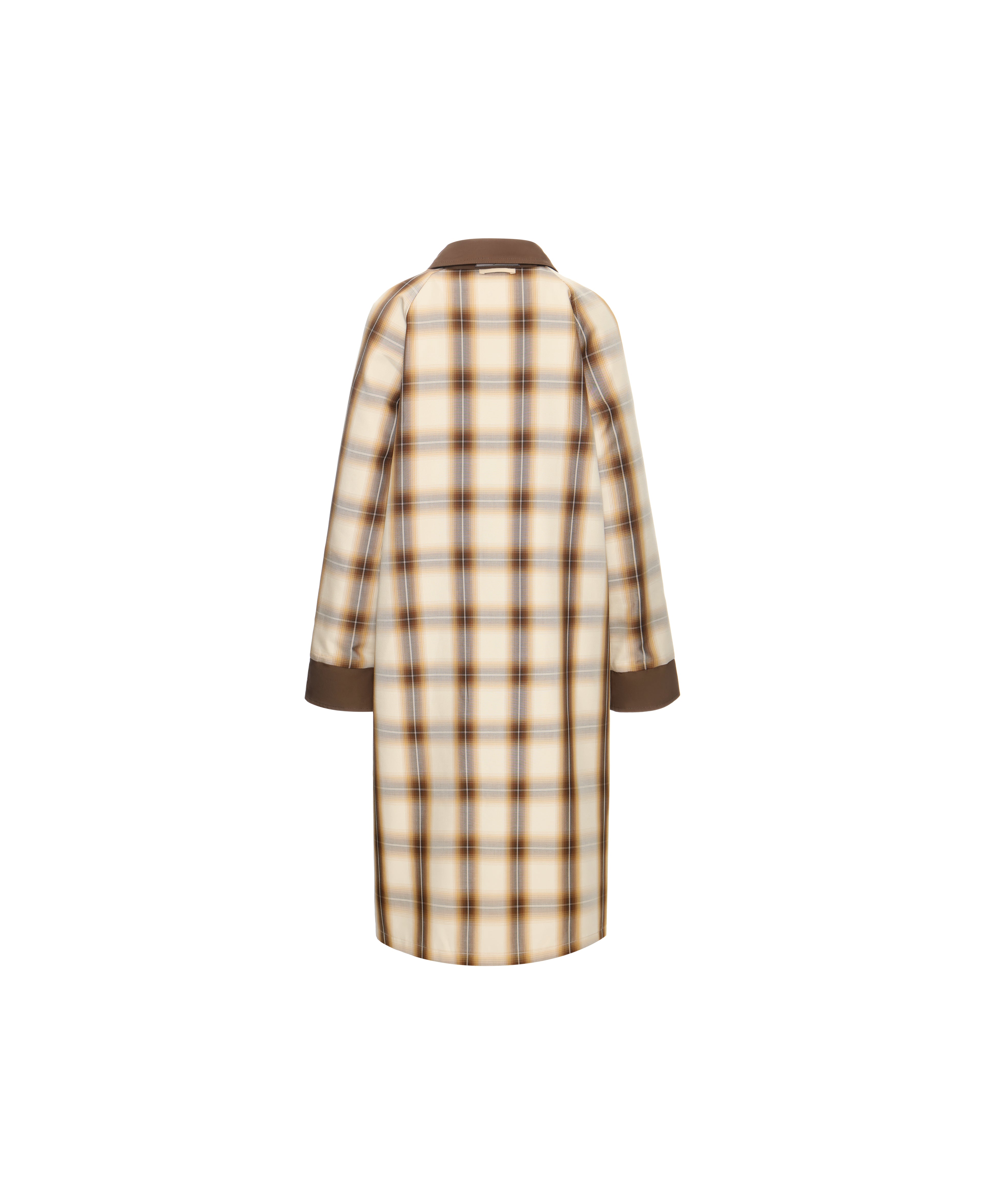 Reversible Midi Mac in Vanilla & Check