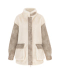 Reversible Barn Jacket in Cashew/Cream