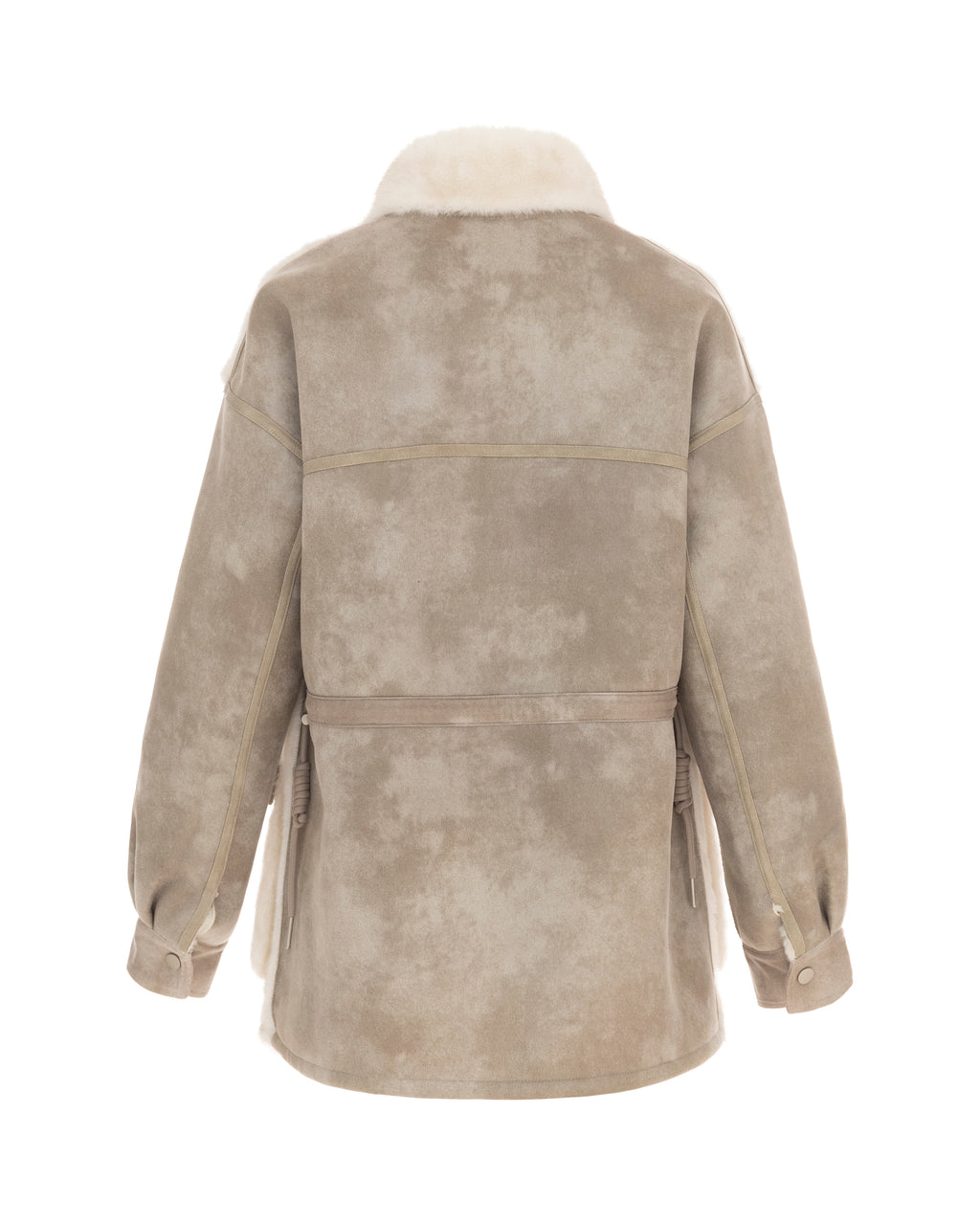 Reversible Barn Jacket in Cashew/Cream