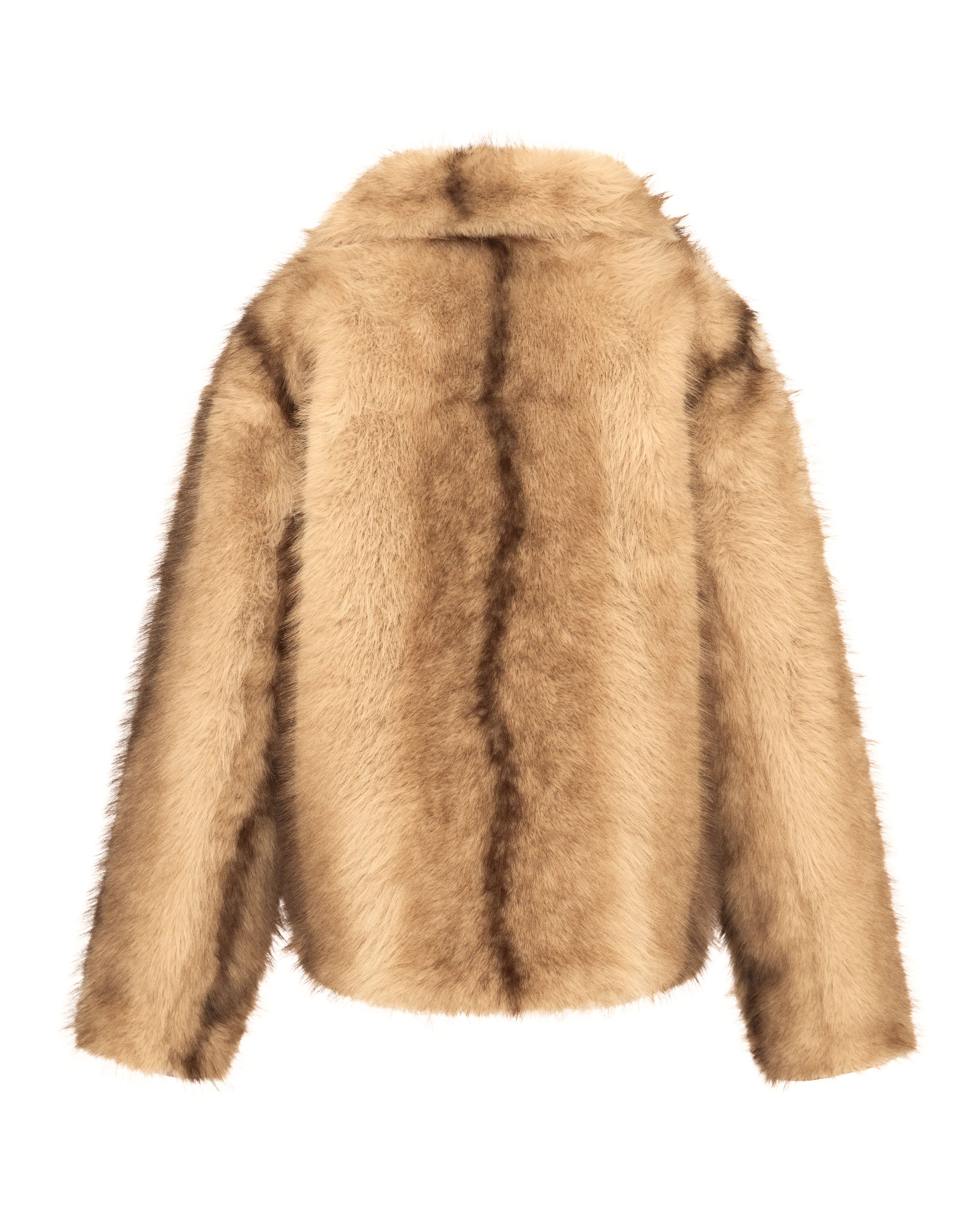 Bonded Zip Chinchilla in Tan/Multi