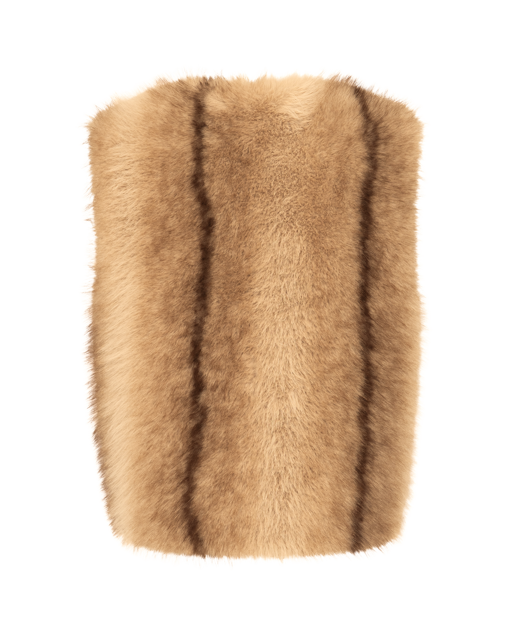 Bonded Waistcoat Chinchilla in Tan/Multi
