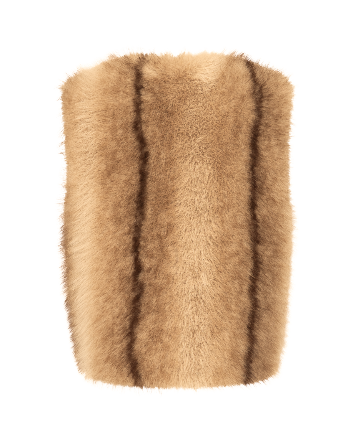 Bonded Waistcoat Chinchilla in Tan/Multi