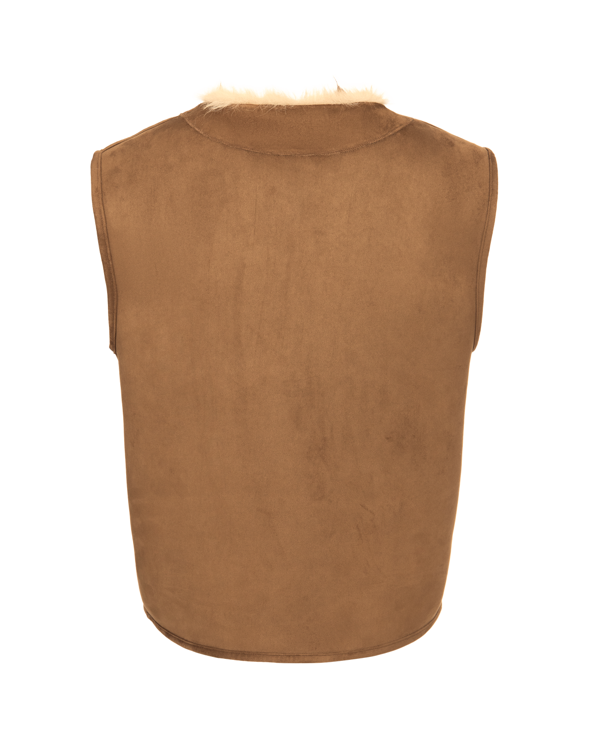 Bonded Waistcoat Chinchilla in Tan/Multi