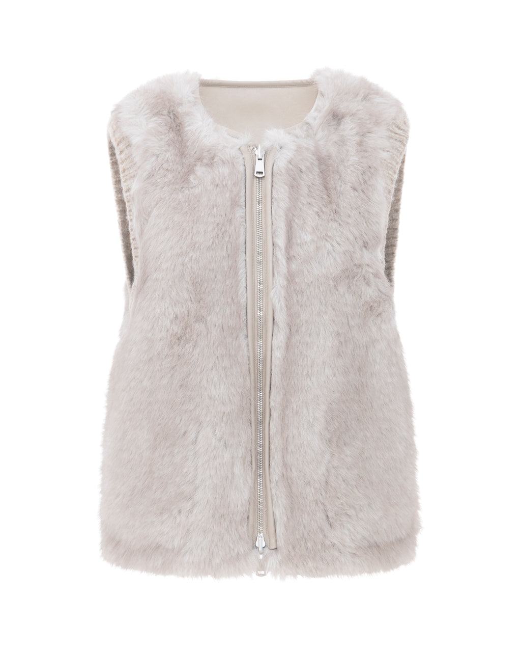 Reversible Toscana Gilet in Polar Bear
