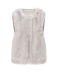 Reversible Toscana Gilet in Polar Bear