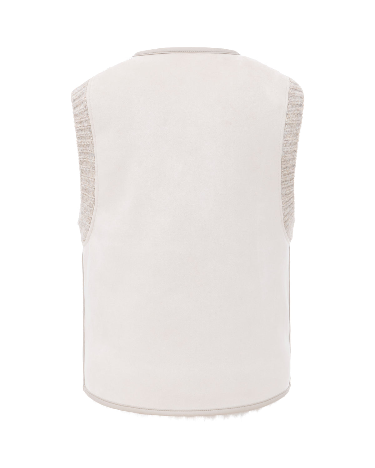 Reversible Toscana Gilet in Polar Bear