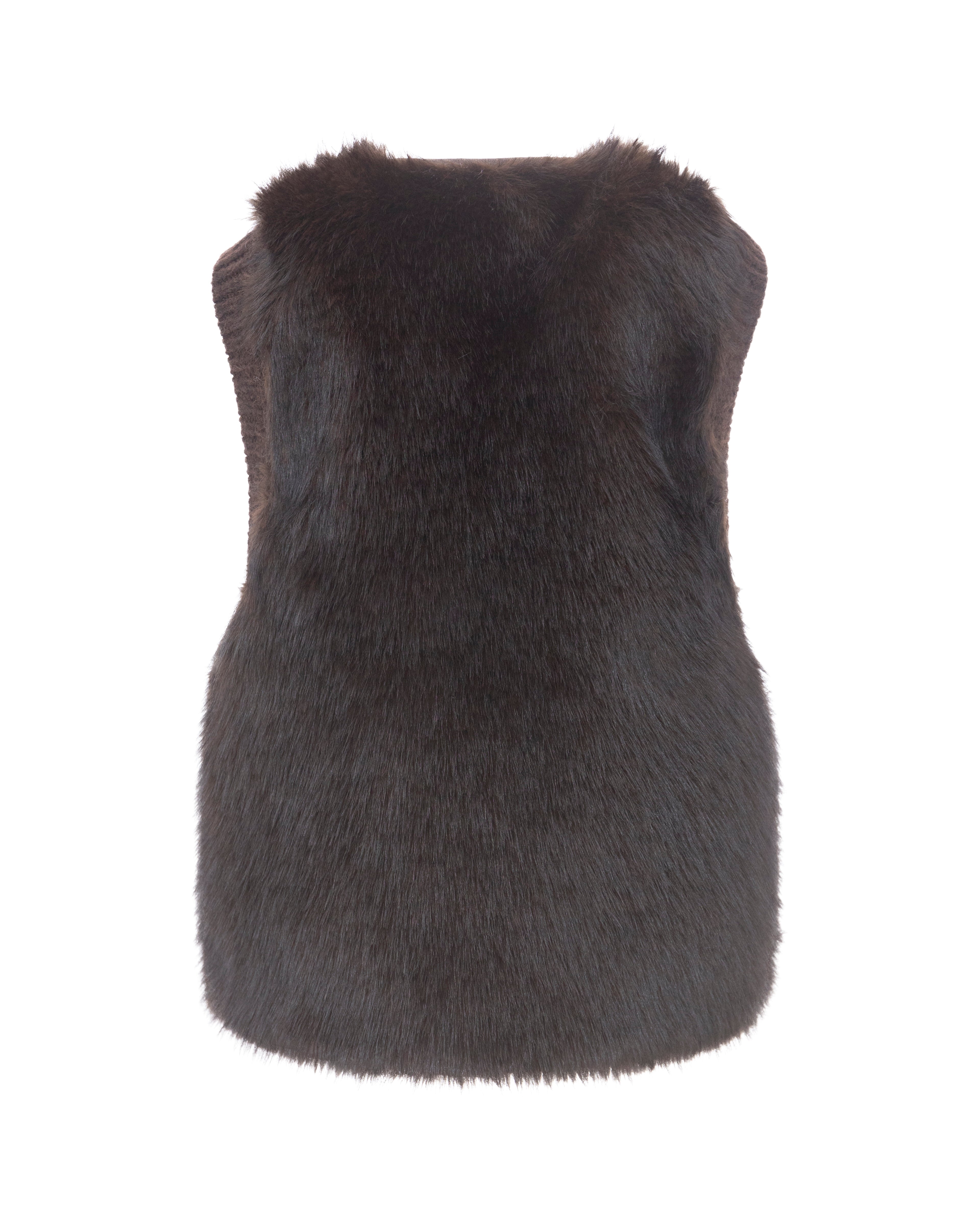 Reversible Toscana Gilet in Truffle