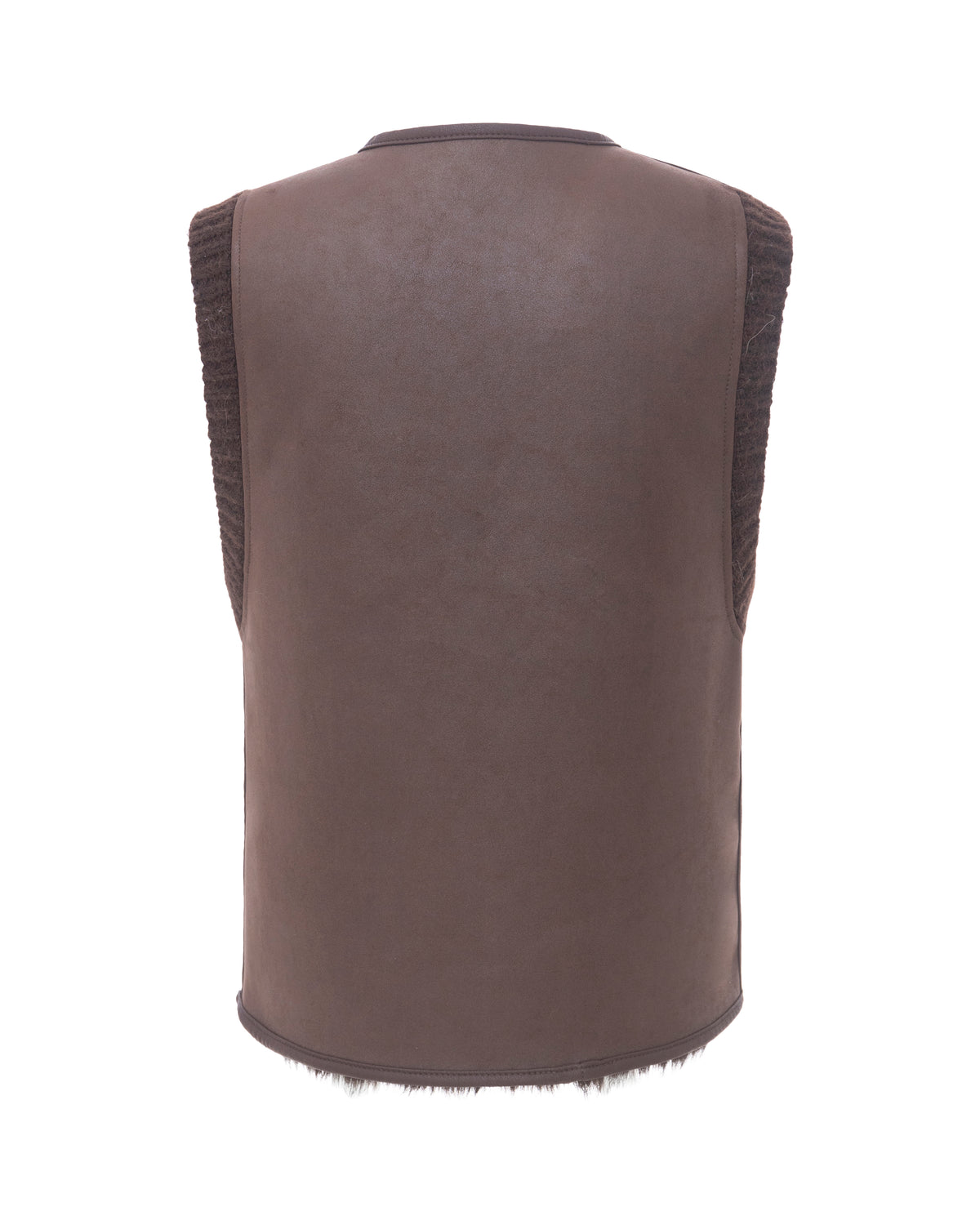 Reversible Toscana Gilet in Truffle
