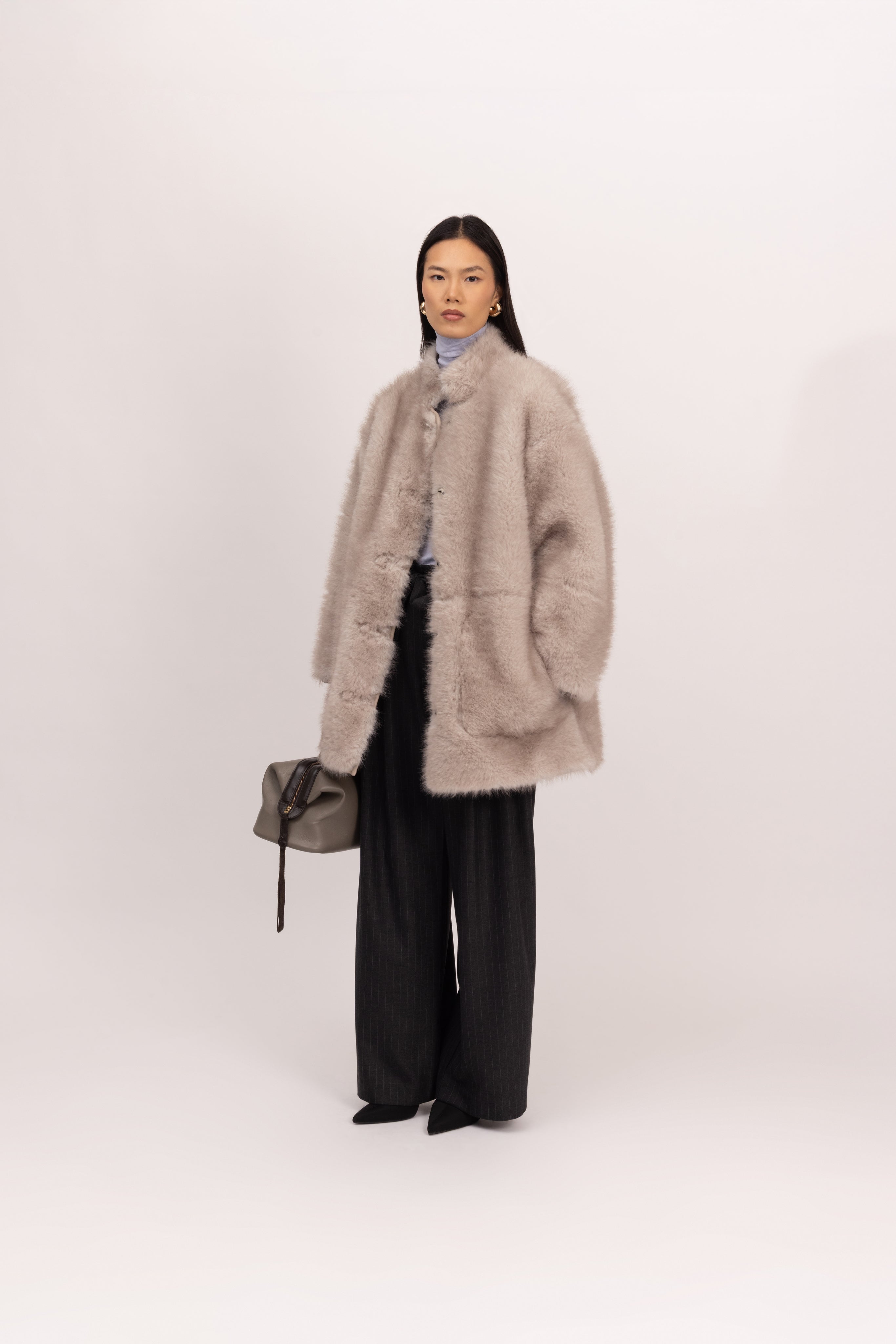 Toscana Coat in Polar Bear