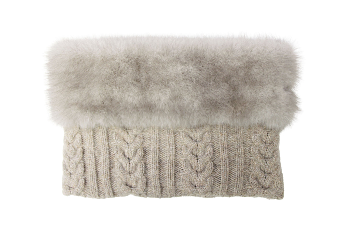 Toscana Snood in Polar Bear