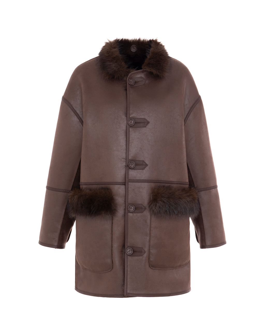 Toscana Coat in Truffle