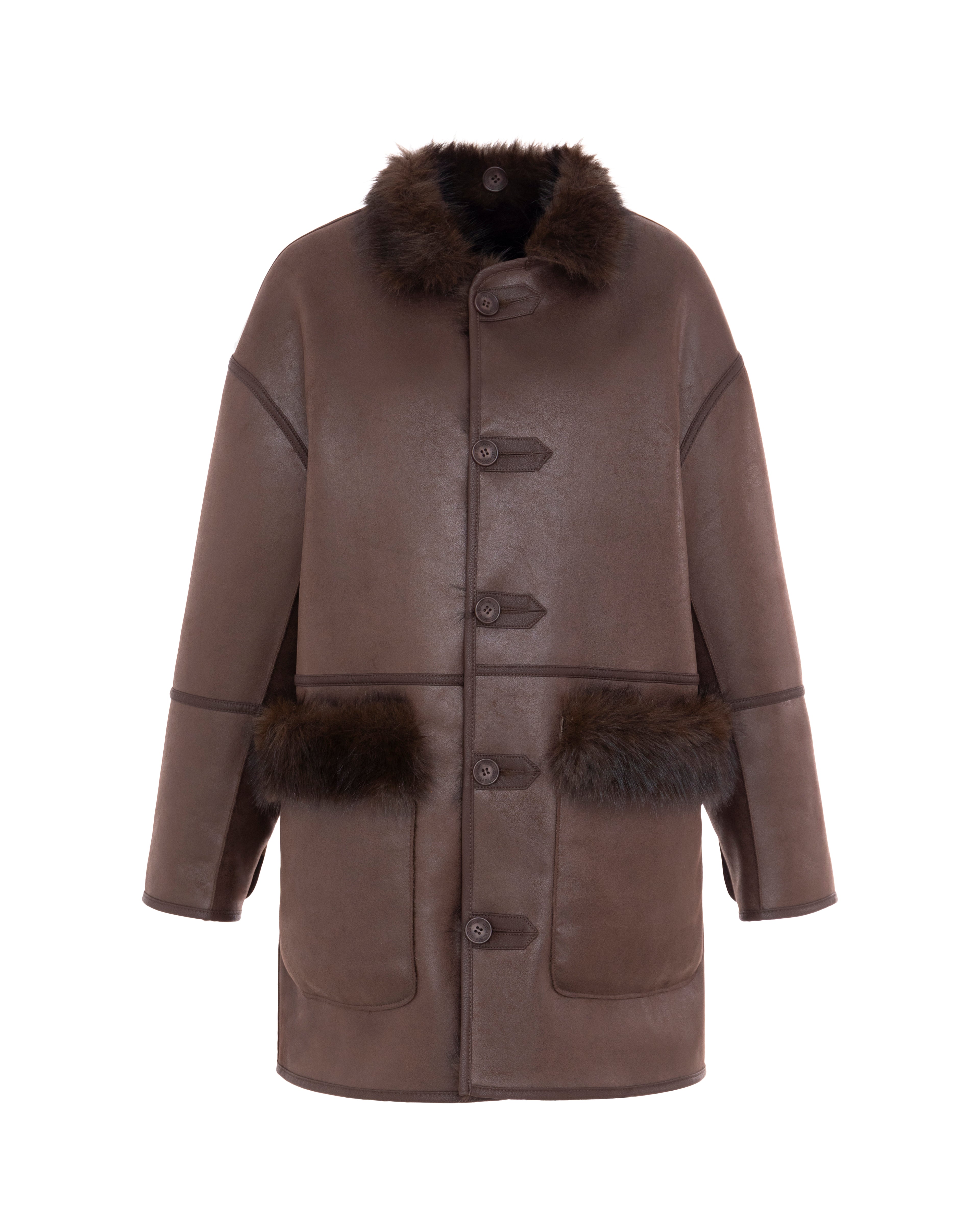 Toscana Coat in Truffle