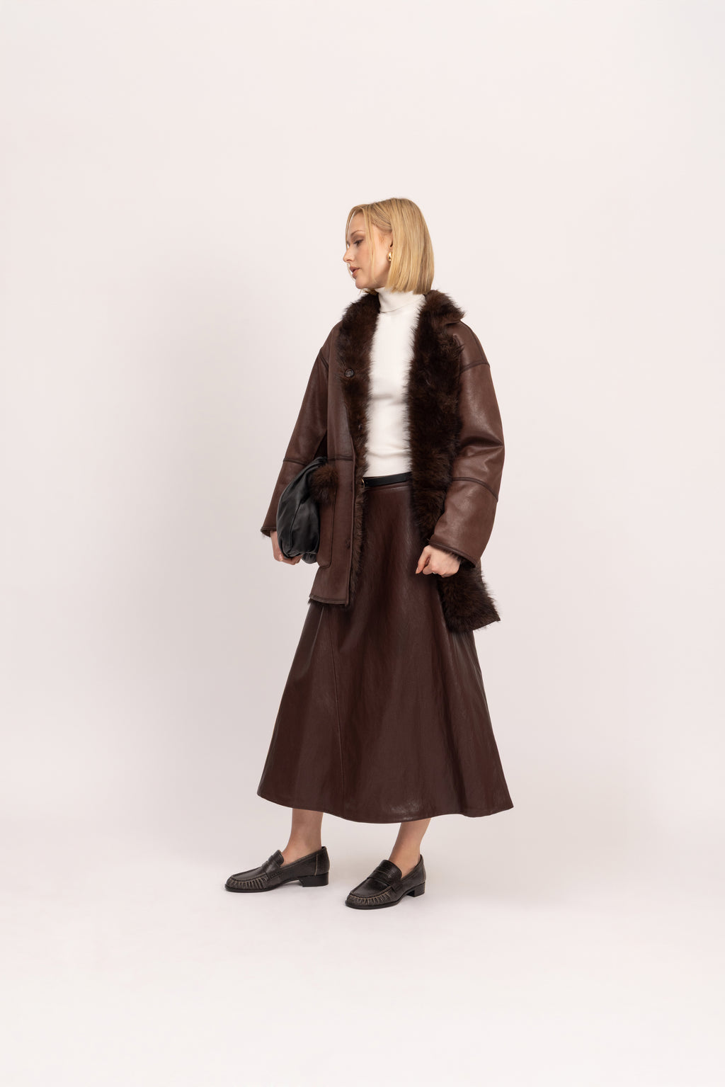 Toscana Coat in Truffle