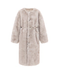 Toscana Barrel Sleeve Coat in Polar Bear