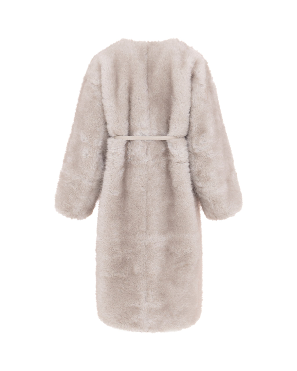 Toscana Barrel Sleeve Coat in Polar Bear