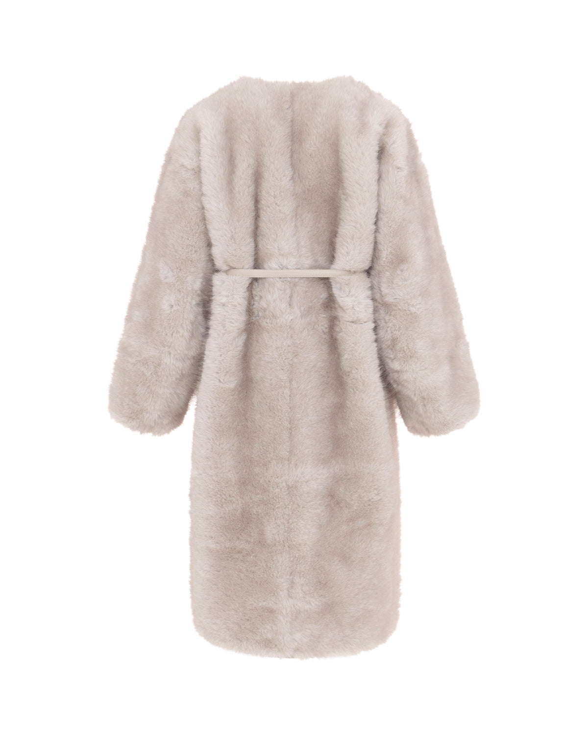 Toscana Barrel Sleeve Coat in Polar Bear