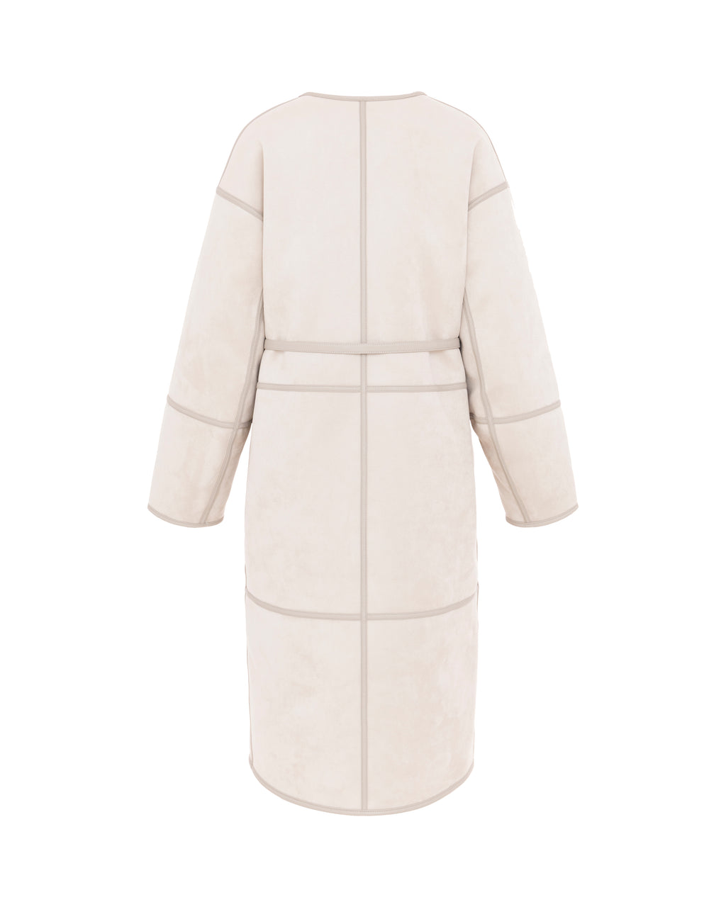 Toscana Barrel Sleeve Coat in Polar Bear