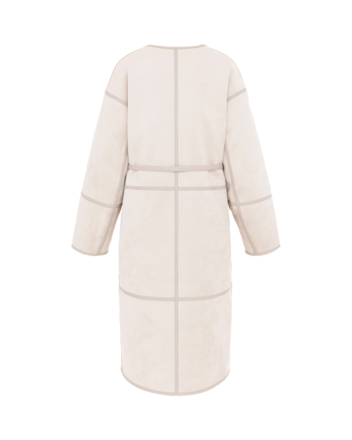 Toscana Barrel Sleeve Coat in Polar Bear