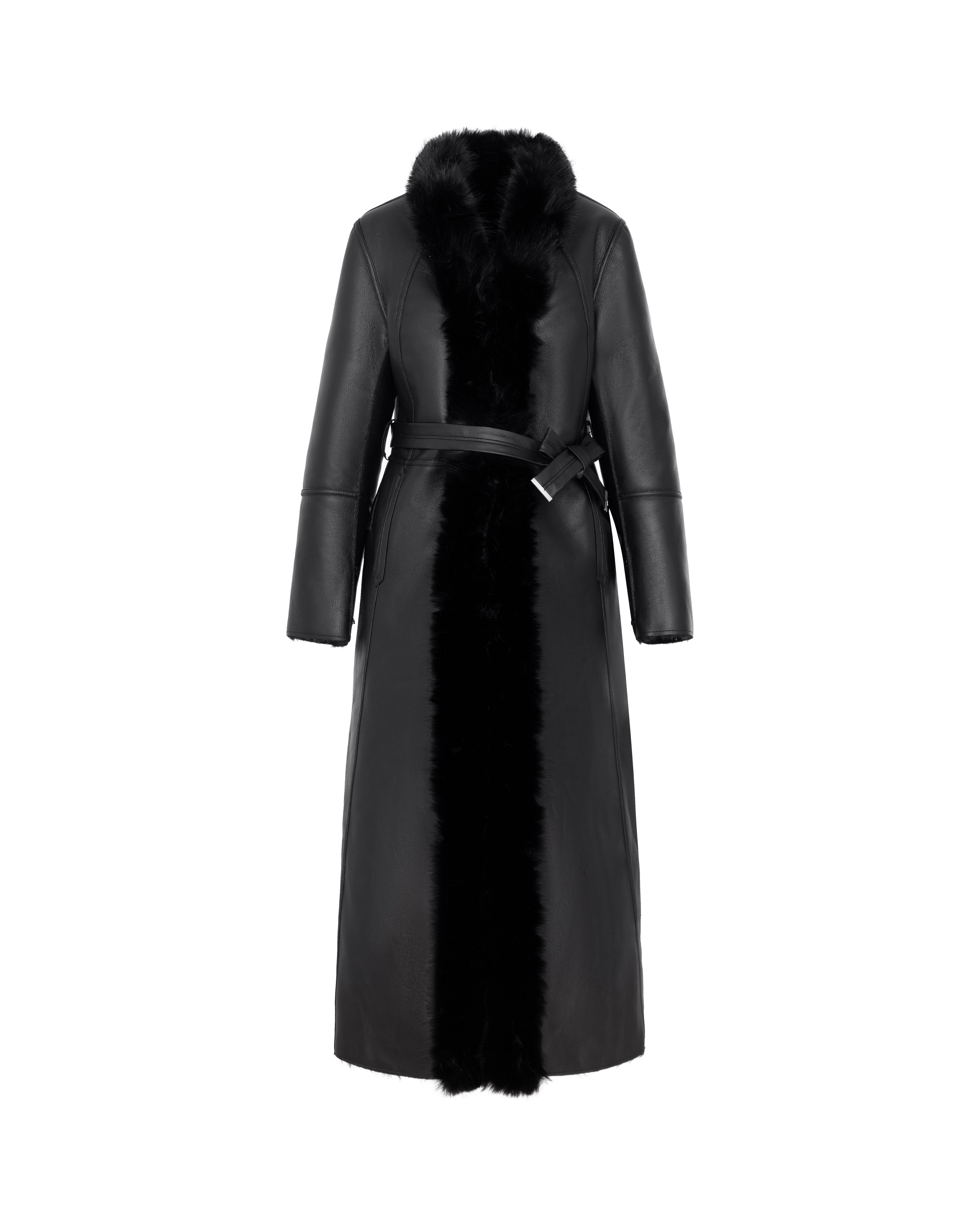 Reversible Long Chloe in Black