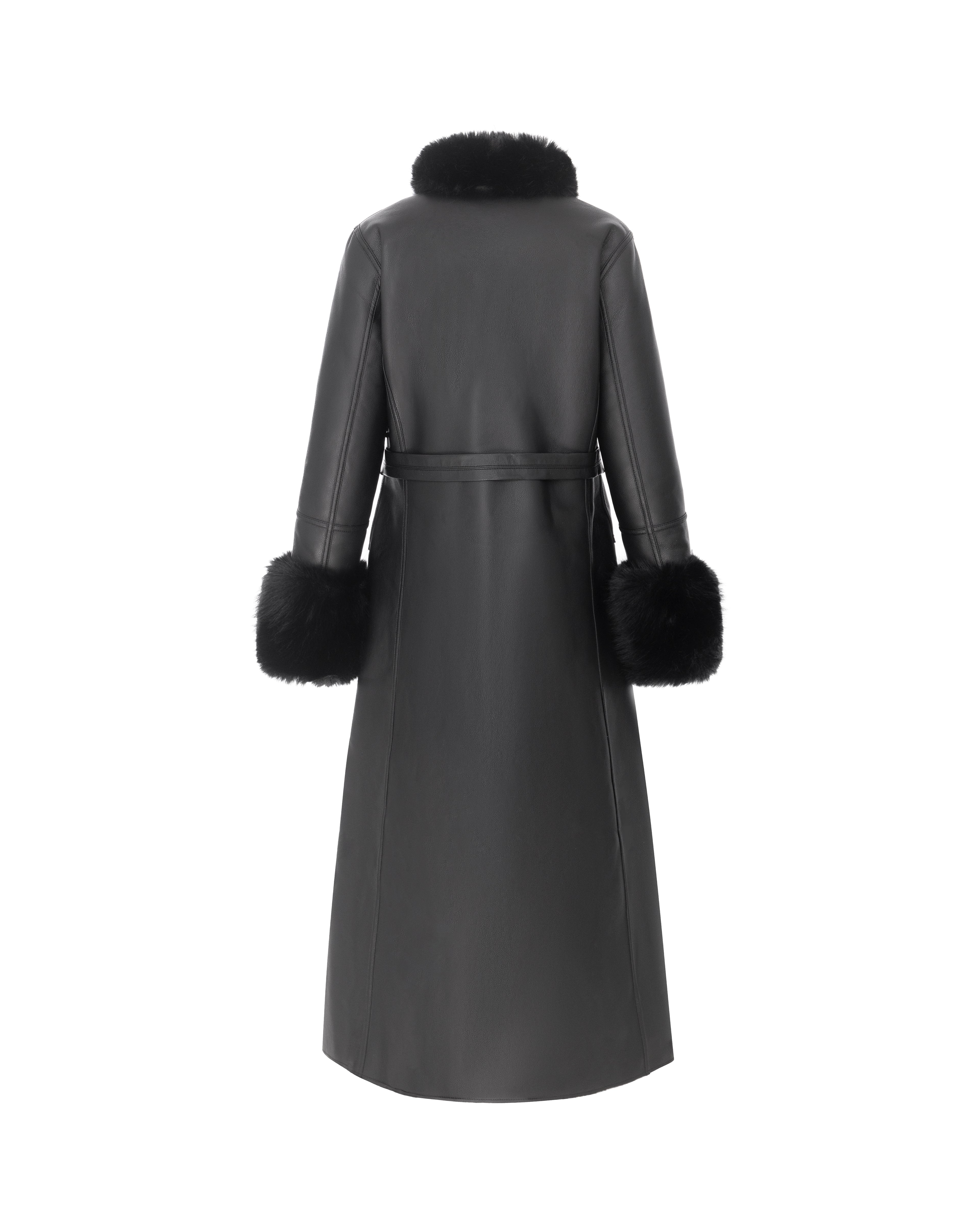 Reversible Long Chloe in Black