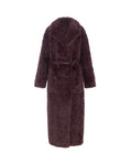 Reversible Krazy Kitten Coat in Balsamic