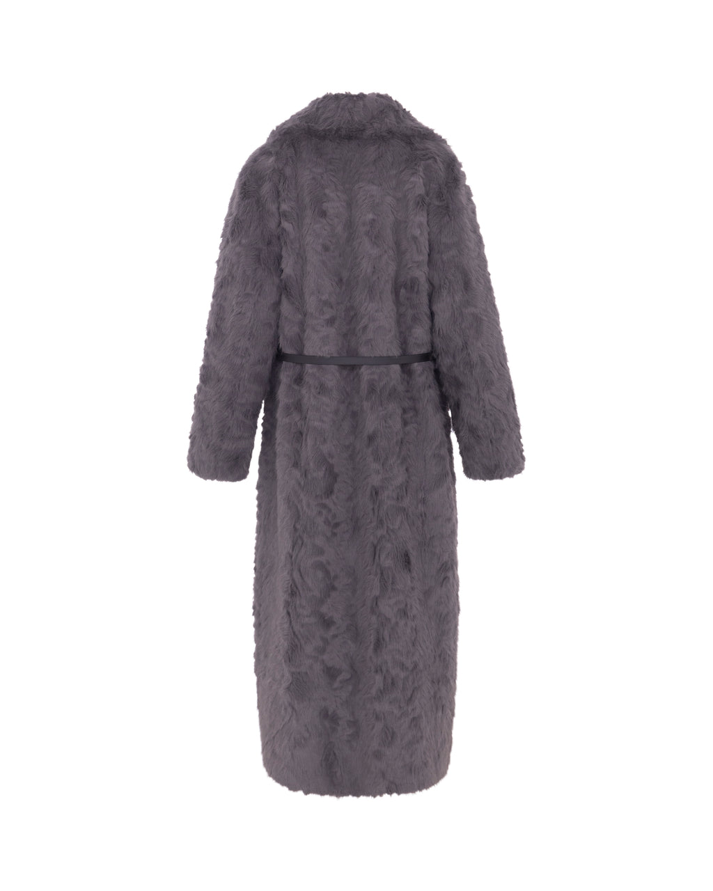 Reversible Krazy Kitten Coat in Steel